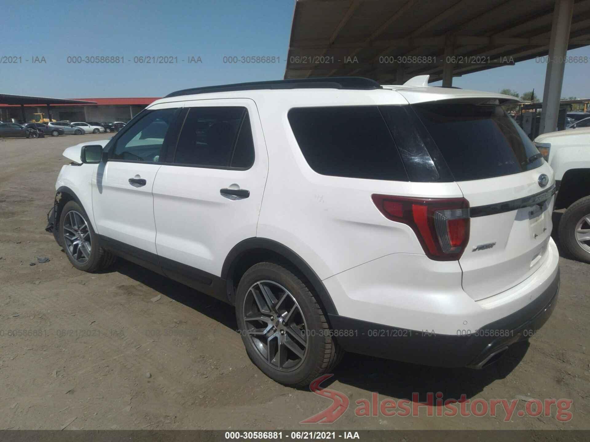 1FM5K8GT0GGC69451 2016 FORD EXPLORER