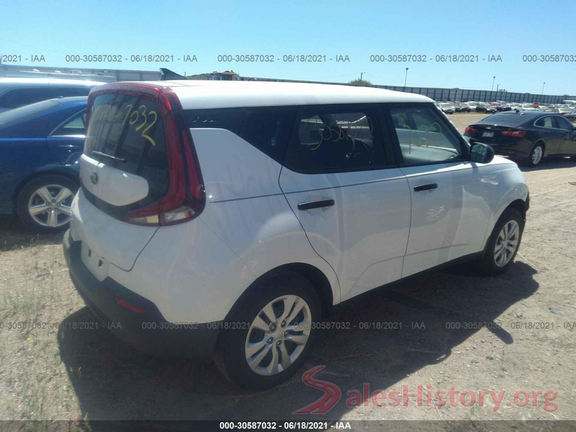 KNDJ22AU4M7753507 2021 KIA SOUL