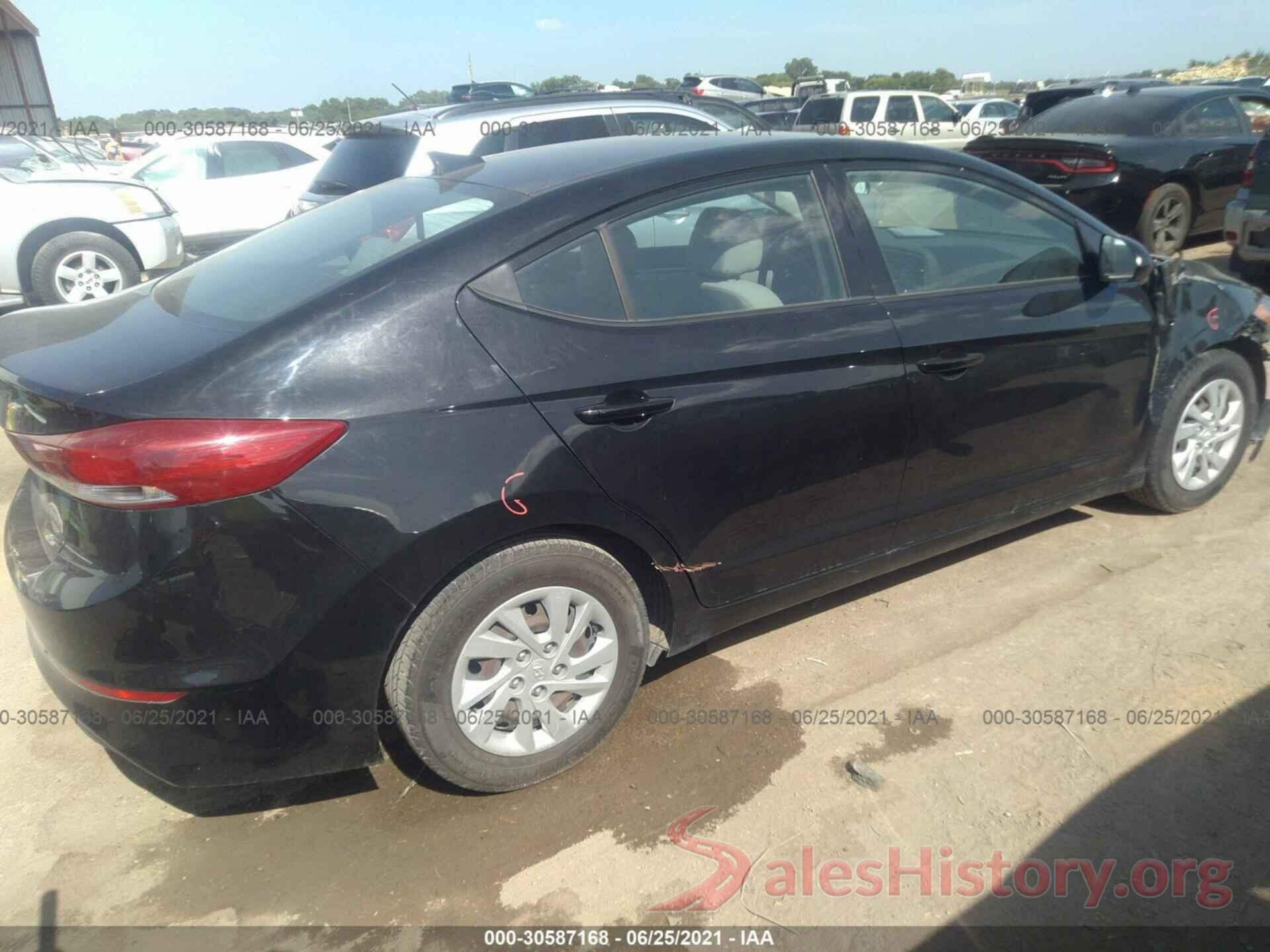 5NPD74LF5HH052999 2017 HYUNDAI ELANTRA