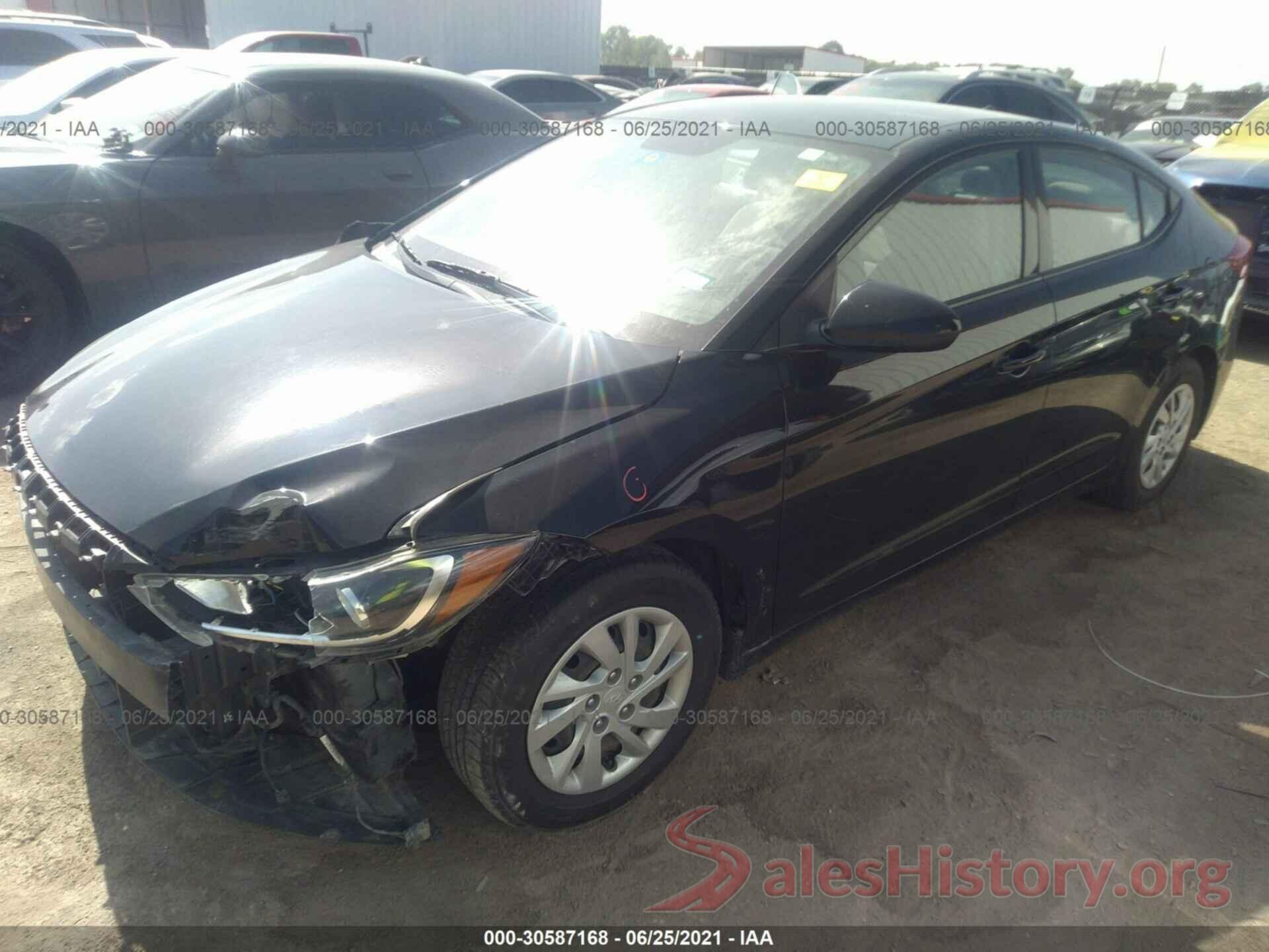 5NPD74LF5HH052999 2017 HYUNDAI ELANTRA