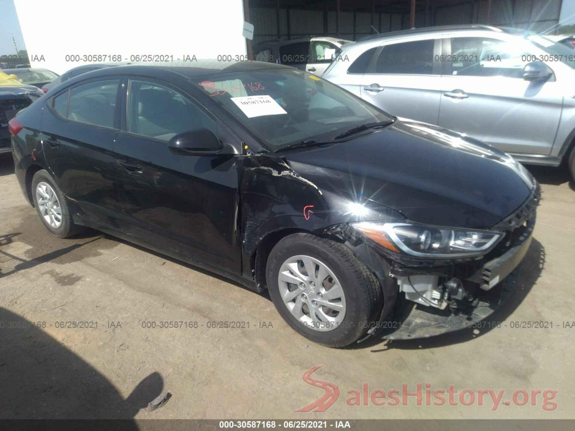 5NPD74LF5HH052999 2017 HYUNDAI ELANTRA