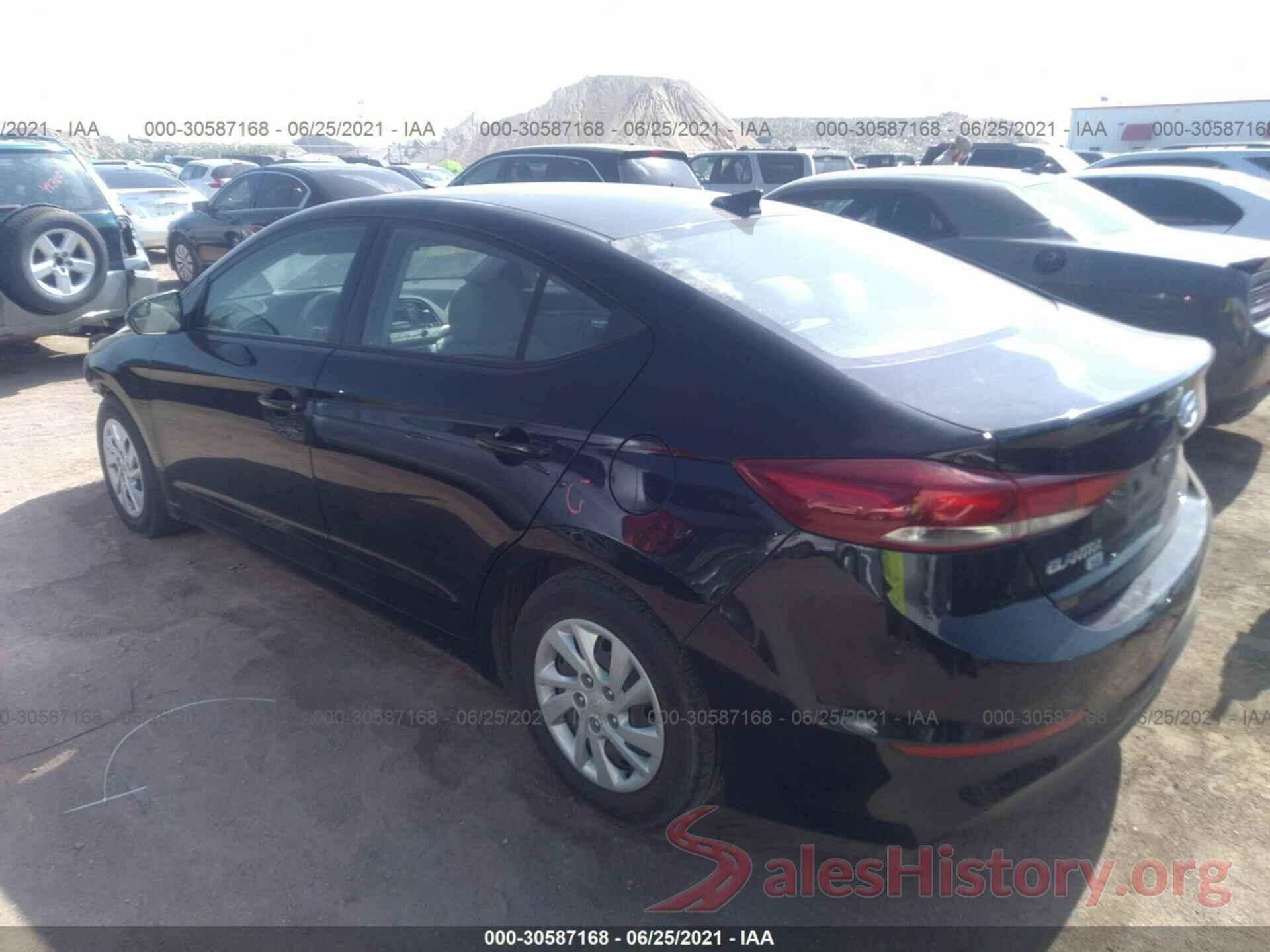 5NPD74LF5HH052999 2017 HYUNDAI ELANTRA