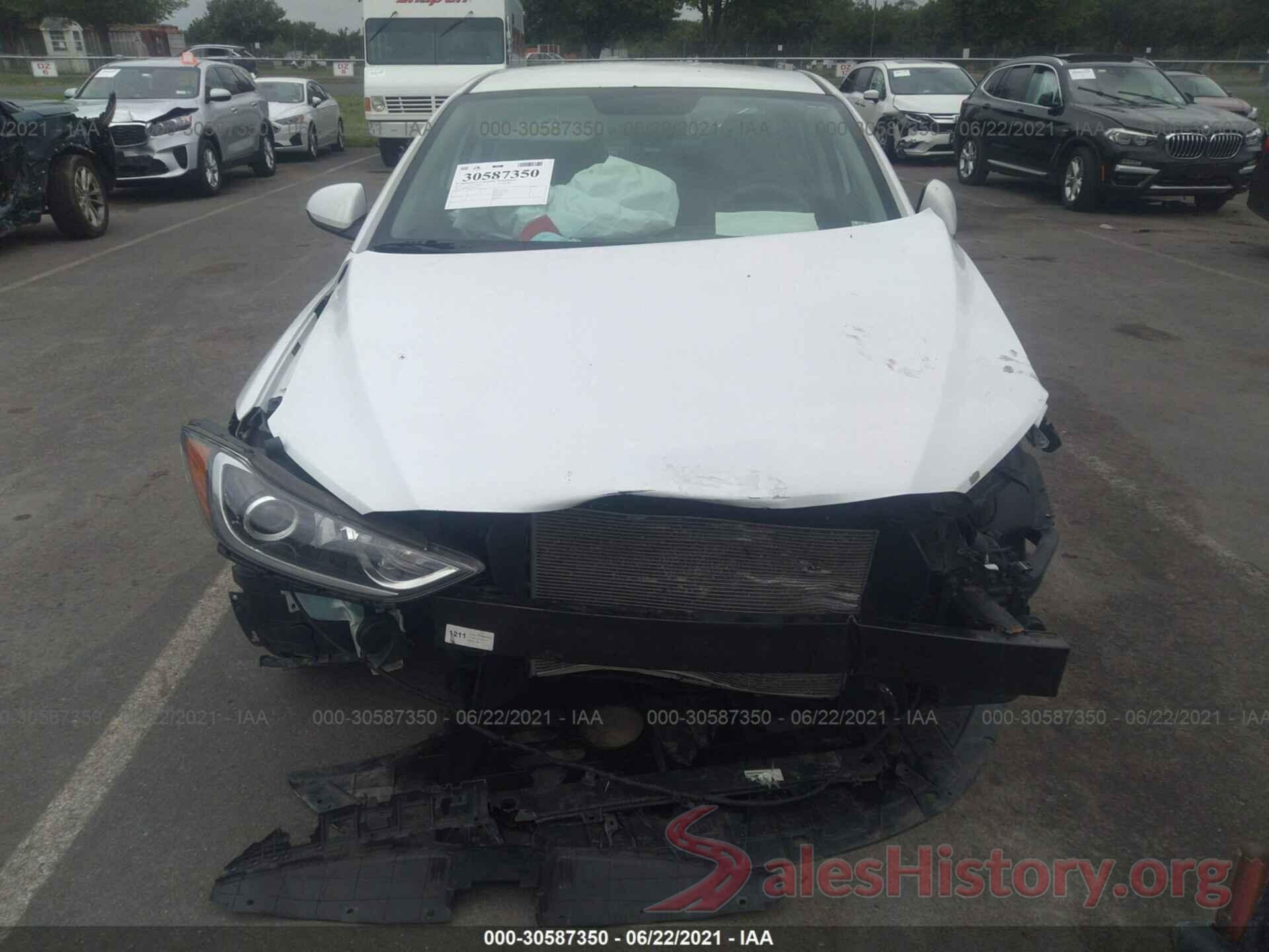 5NPD84LF8JH291272 2018 HYUNDAI ELANTRA