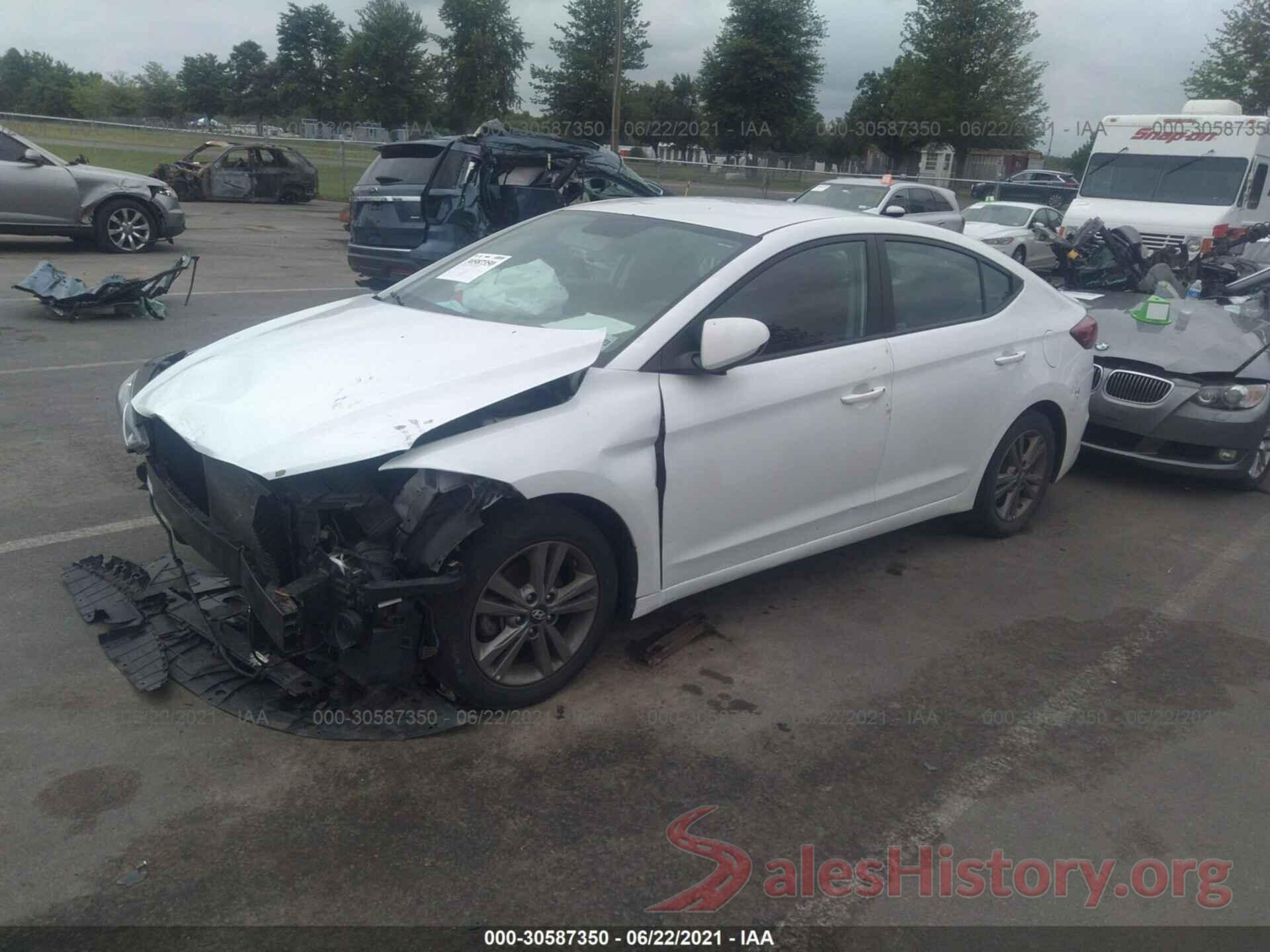 5NPD84LF8JH291272 2018 HYUNDAI ELANTRA