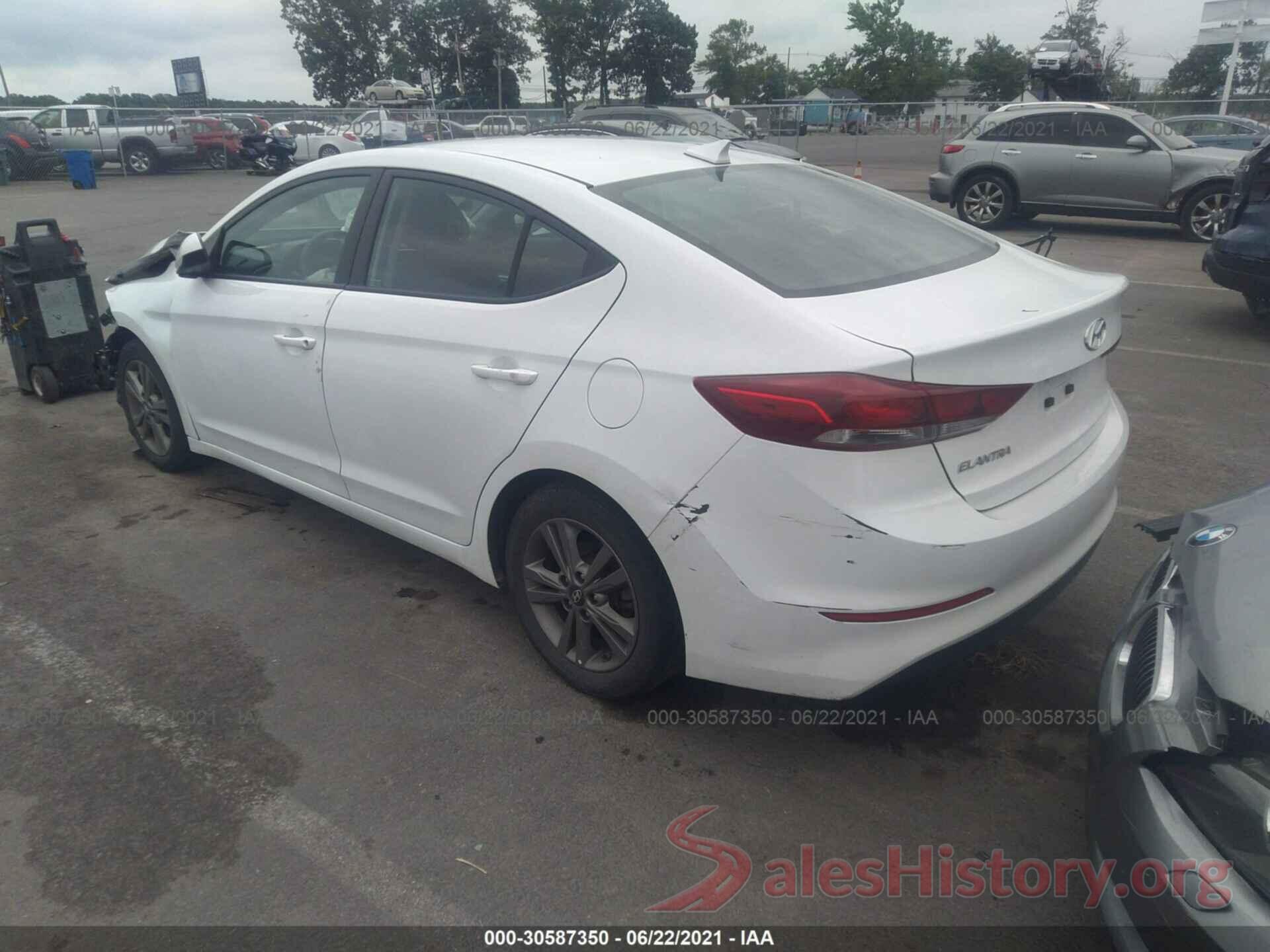 5NPD84LF8JH291272 2018 HYUNDAI ELANTRA