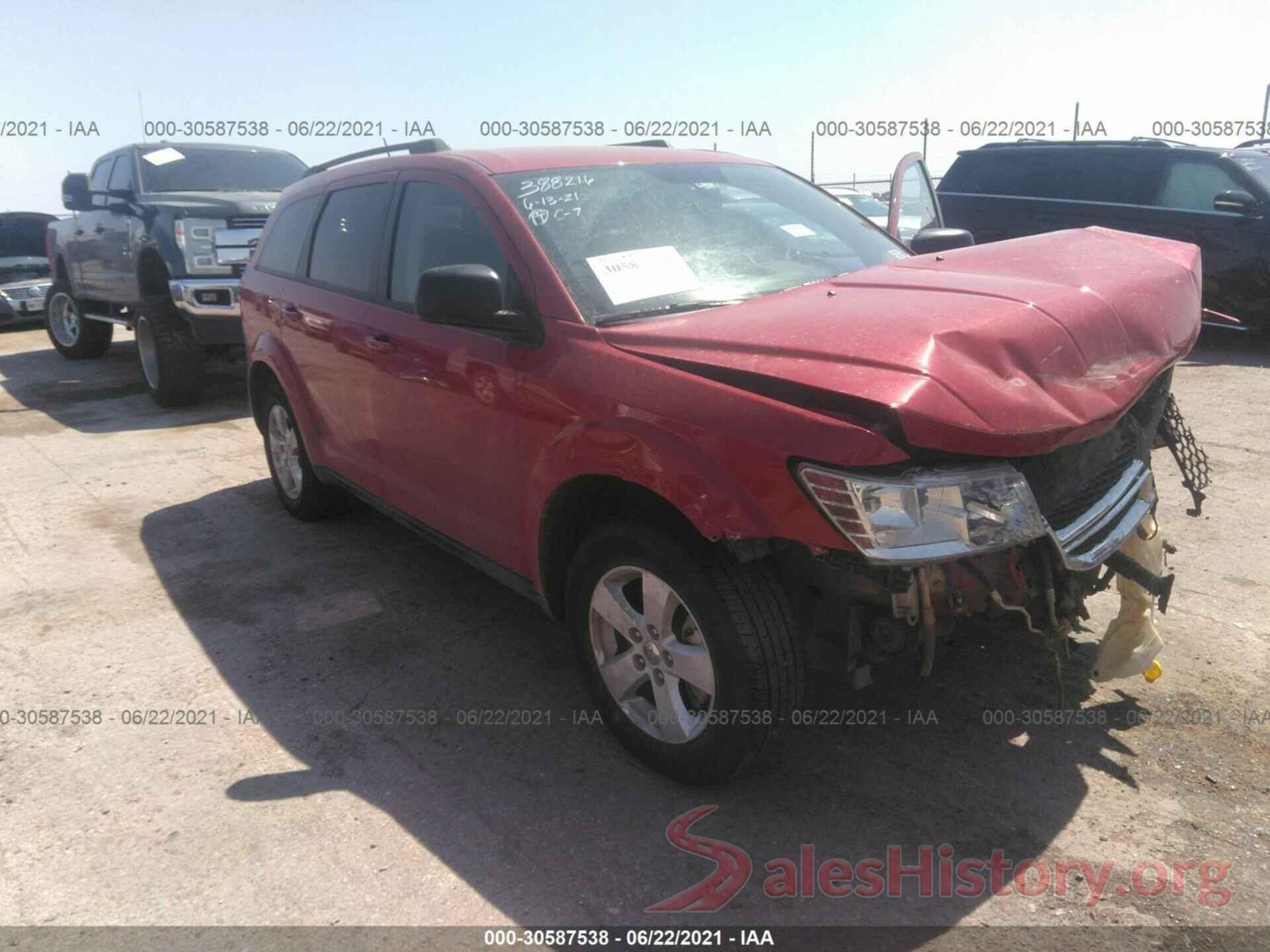 3C4PDCAB5GT250240 2016 DODGE JOURNEY