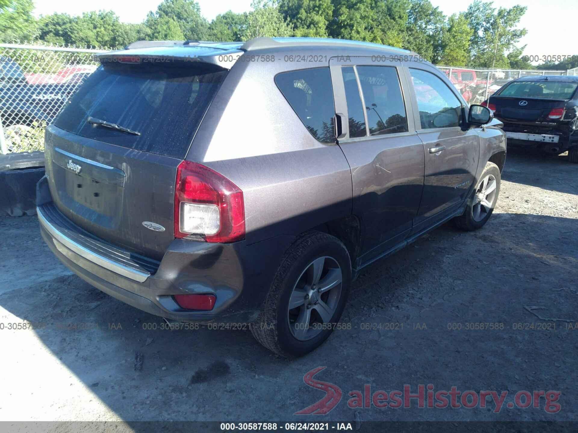 1C4NJDEBXHD168432 2017 JEEP COMPASS