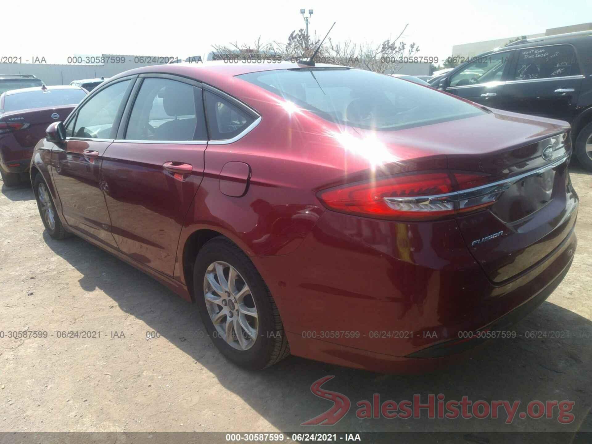 3FA6P0G73HR104931 2017 FORD FUSION