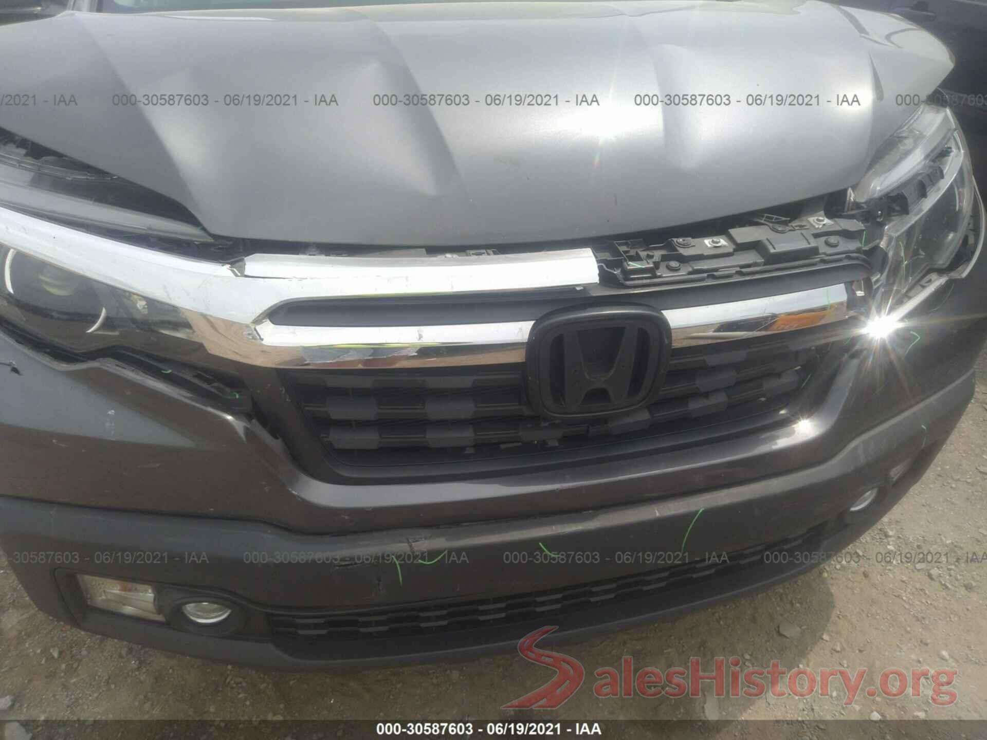 5FPYK3F6XKB017622 2019 HONDA RIDGELINE