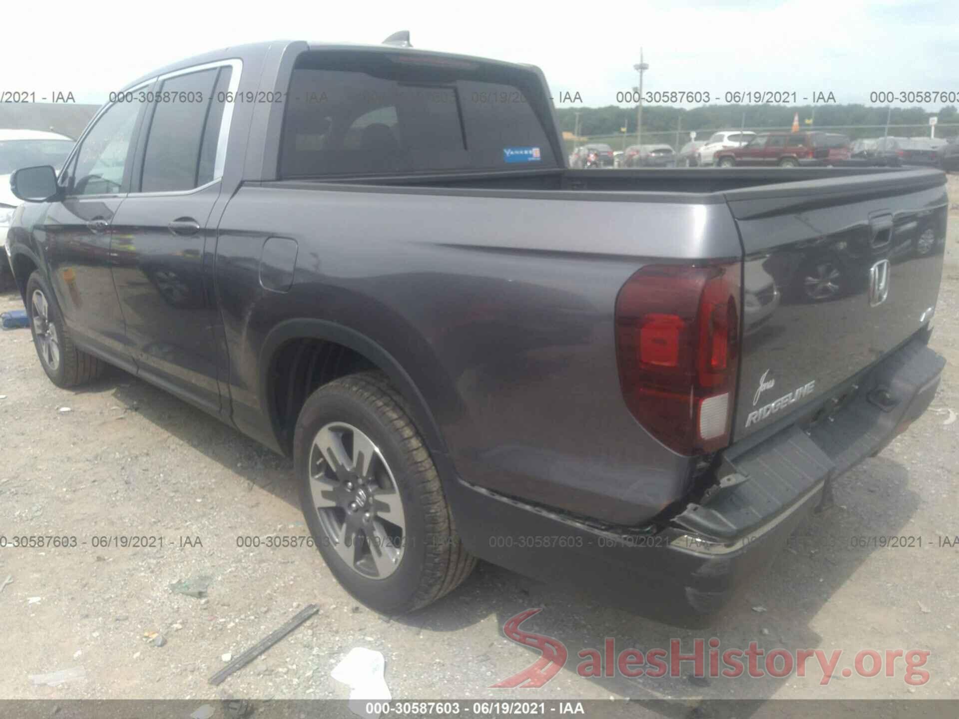 5FPYK3F6XKB017622 2019 HONDA RIDGELINE