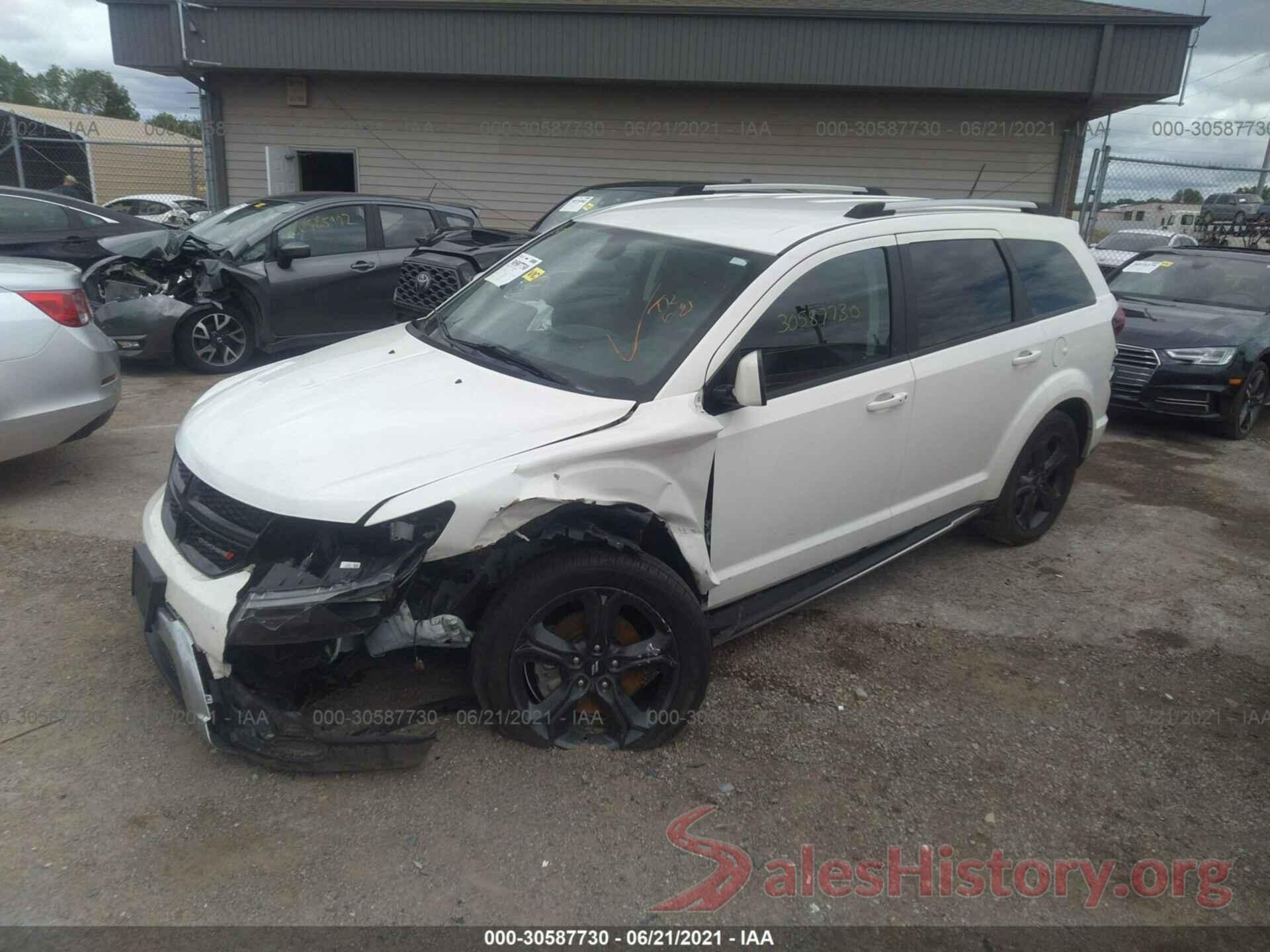 3C4PDDGGXJT386587 2018 DODGE JOURNEY