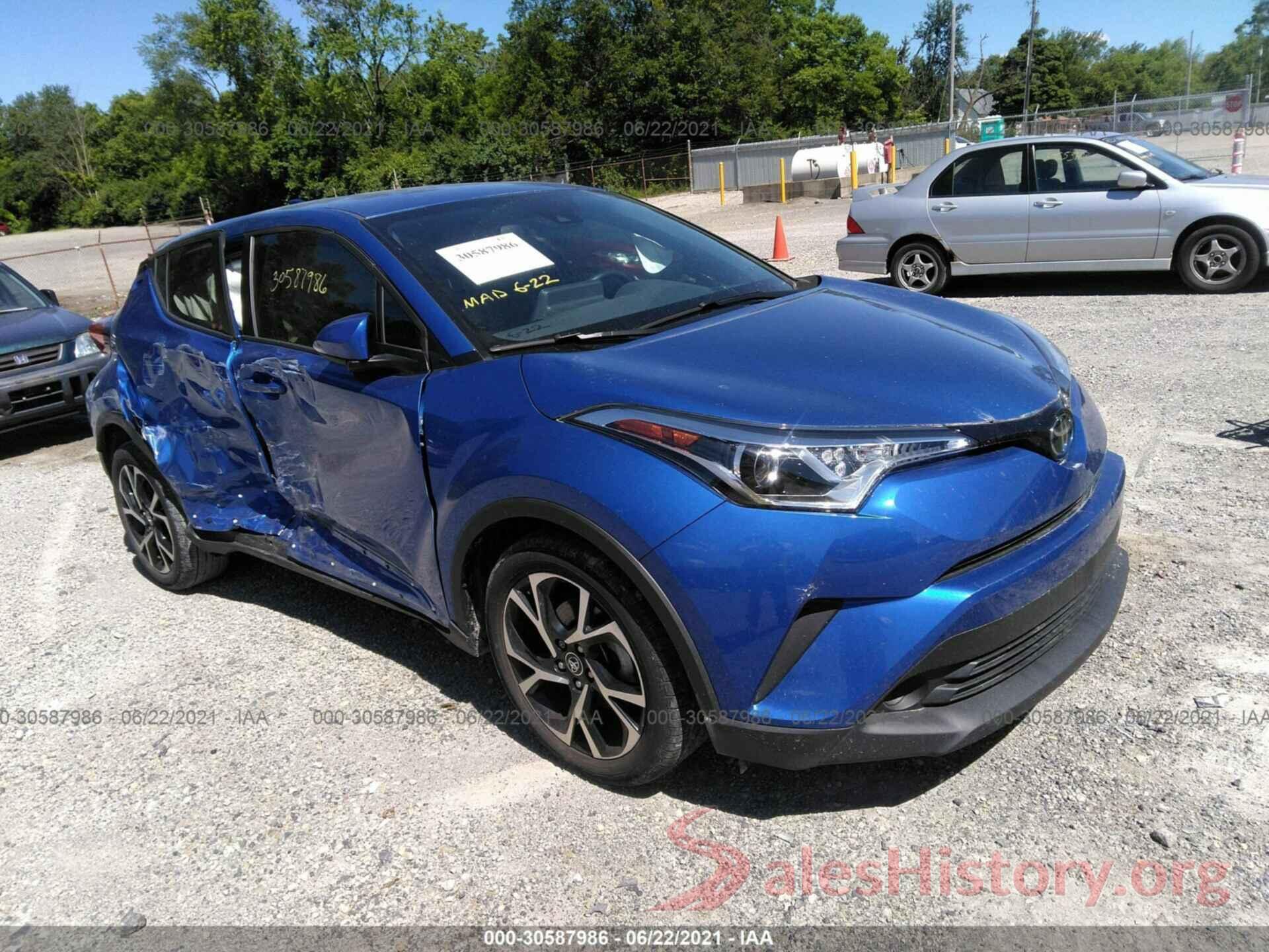 JTNKHMBX5K1023477 2019 TOYOTA C-HR