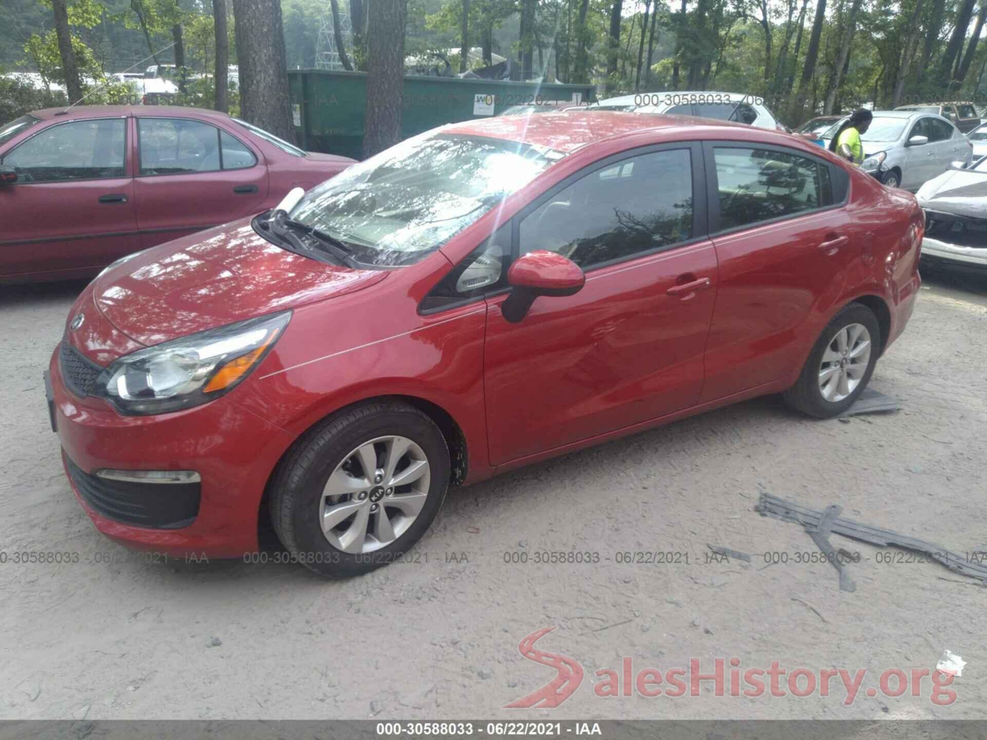 KNADM4A33H6062682 2017 KIA RIO