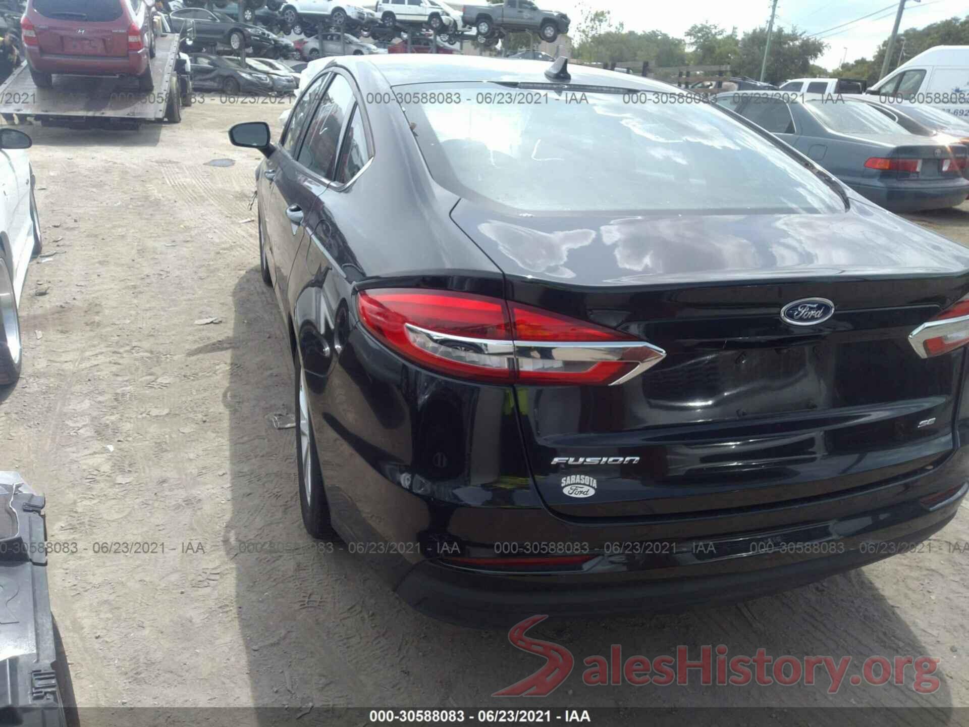 3FA6P0H75KR265836 2019 FORD FUSION