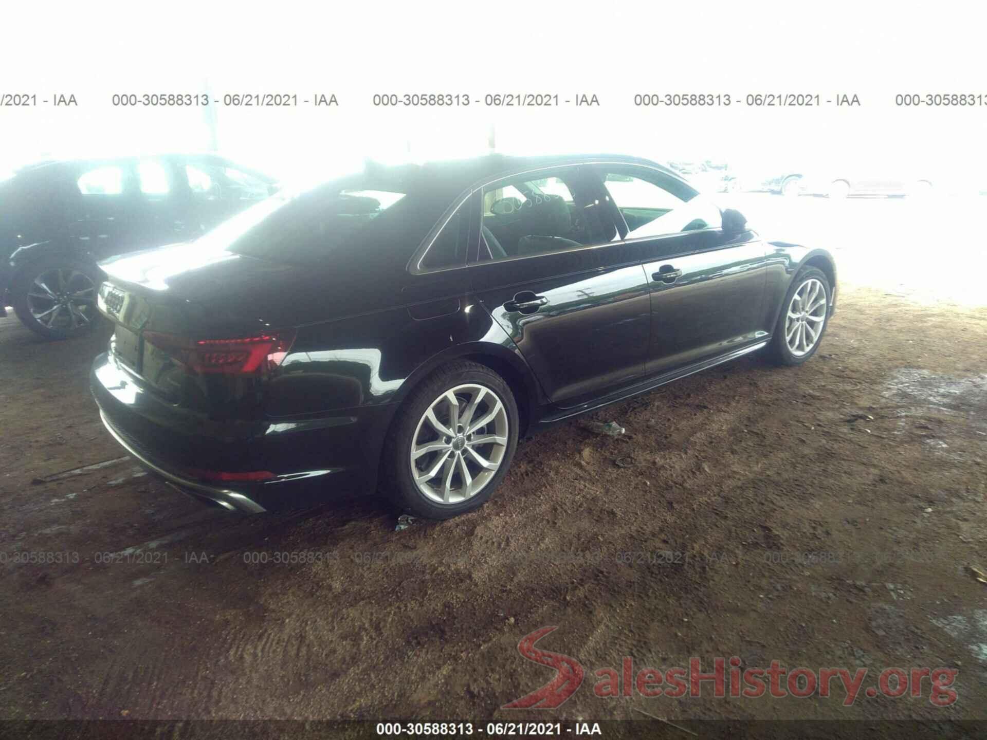 WAUDNAF4XKA047565 2019 AUDI A4