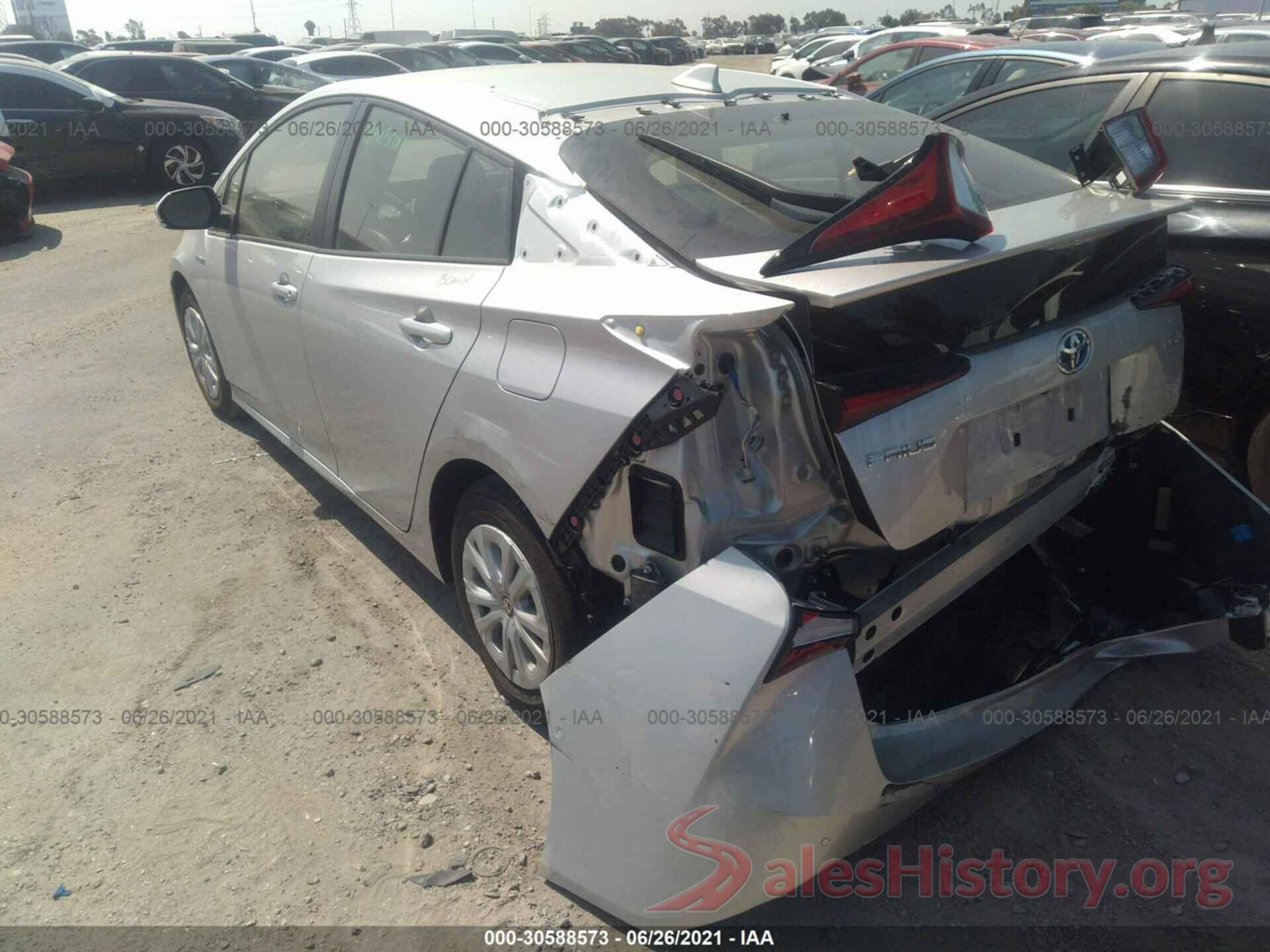 JTDKARFU1K3083556 2019 TOYOTA PRIUS