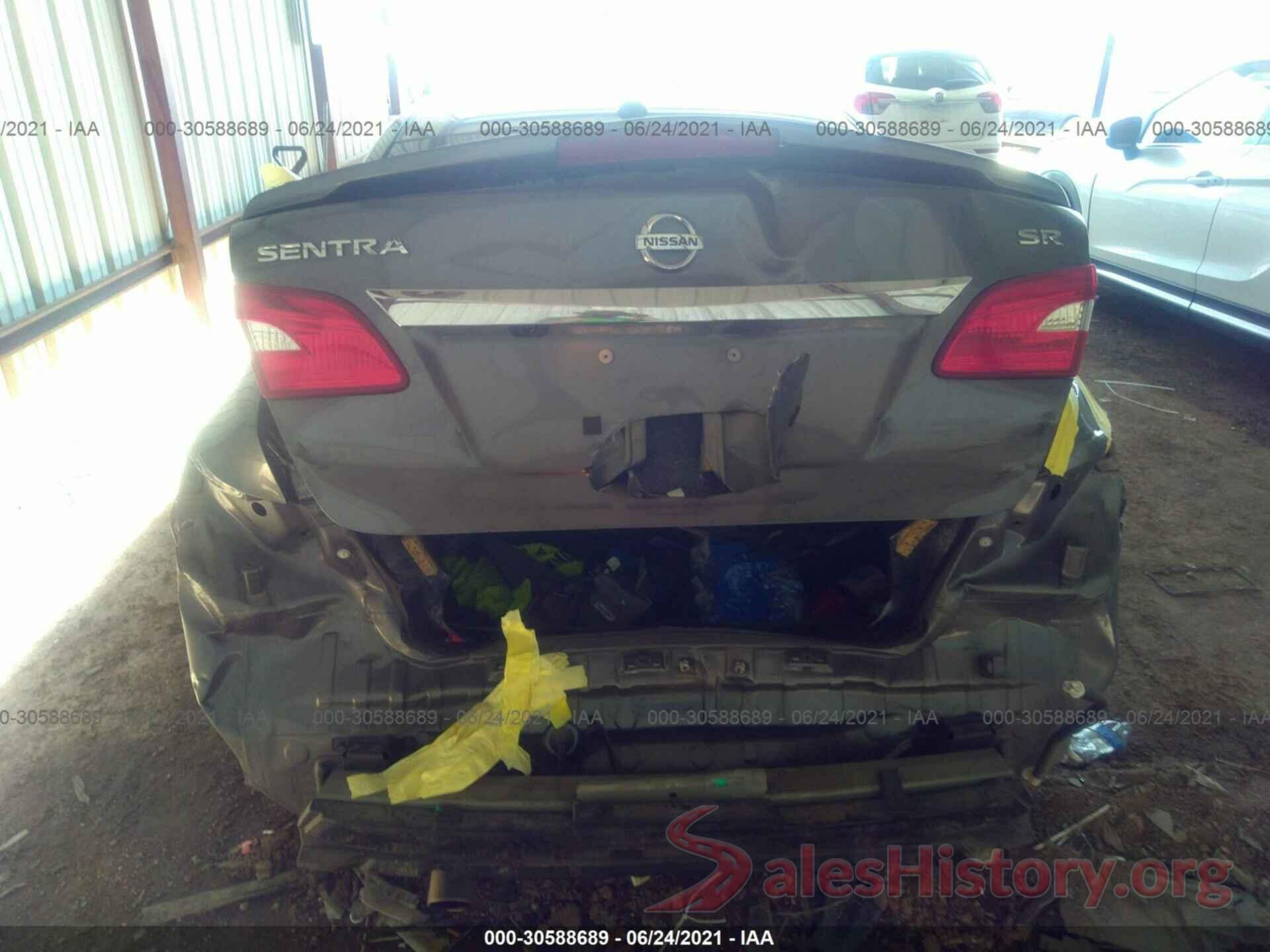 3N1AB7AP6HY221822 2017 NISSAN SENTRA