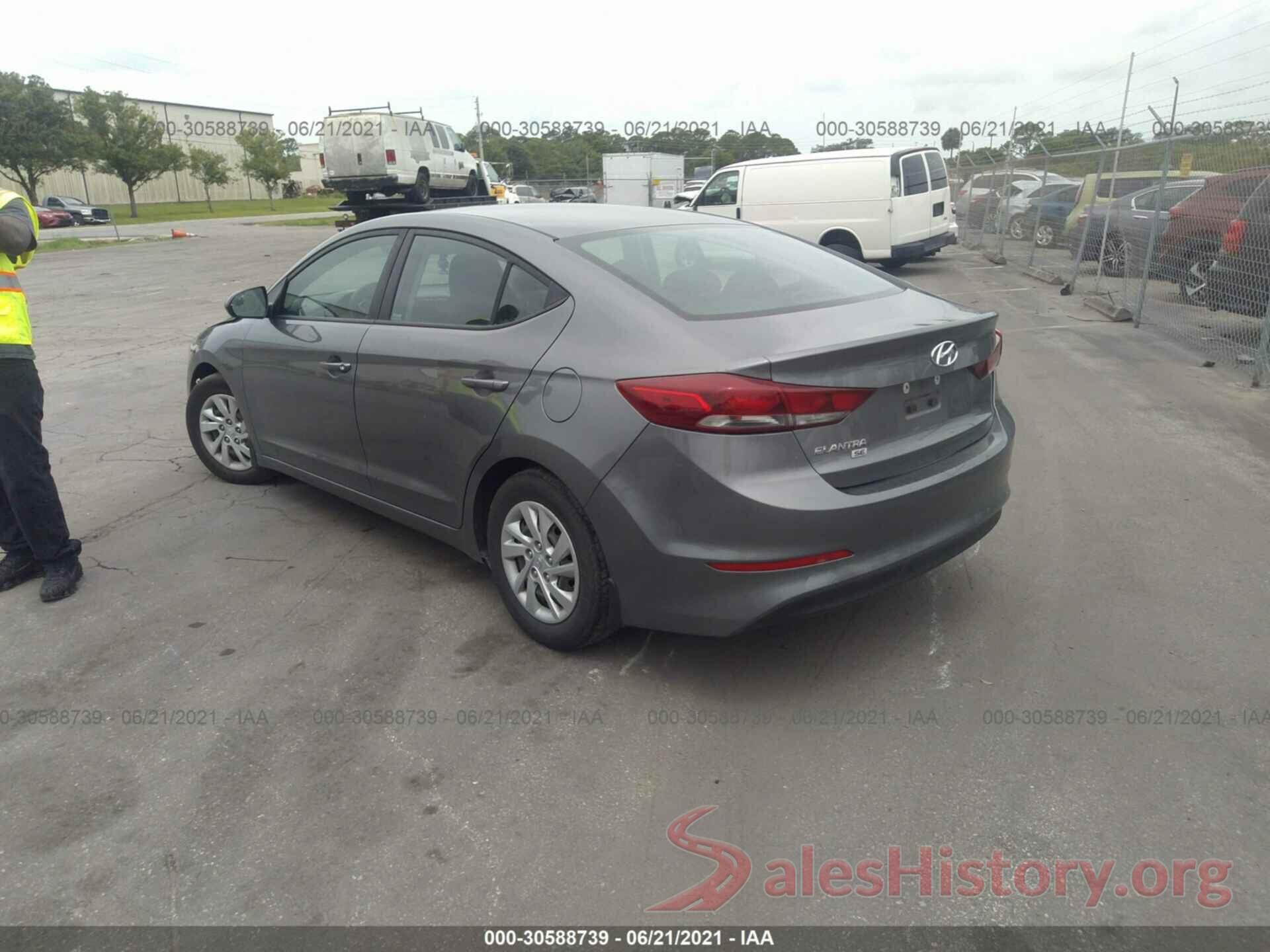 5NPD74LF8JH264916 2018 HYUNDAI ELANTRA