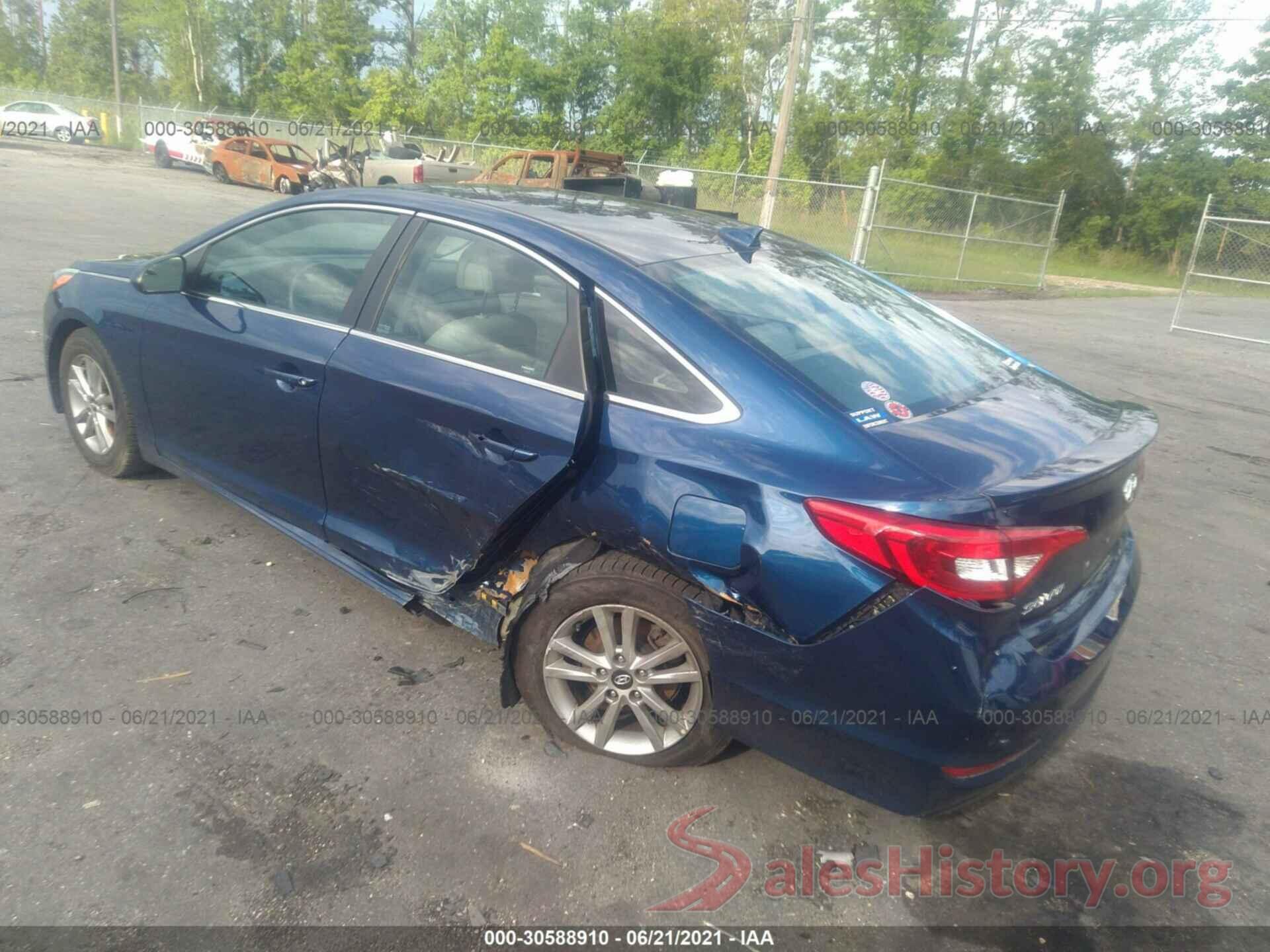 5NPE24AF6HH516033 2017 HYUNDAI SONATA