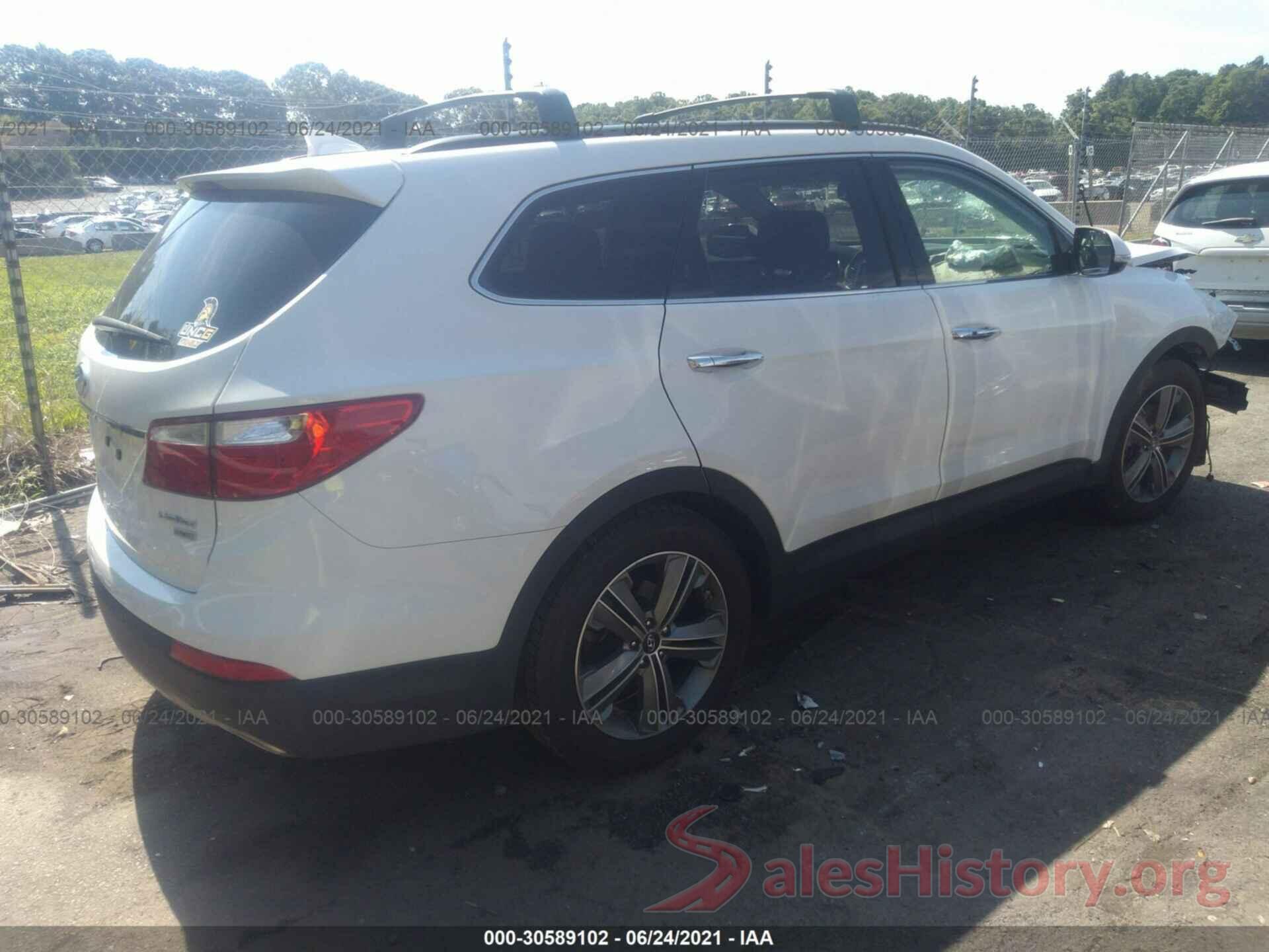 KM8SR4HF6GU140891 2016 HYUNDAI SANTA FE