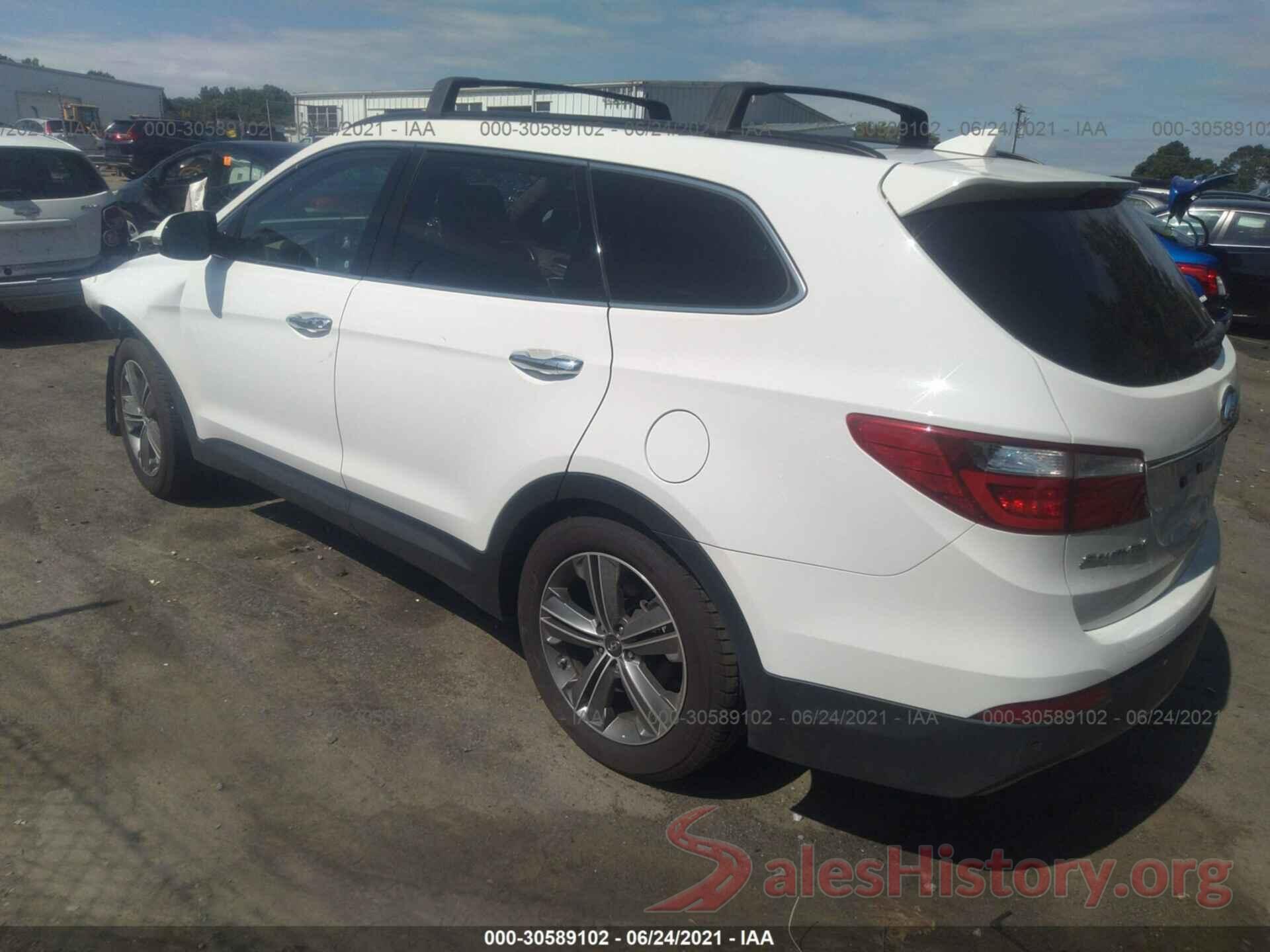 KM8SR4HF6GU140891 2016 HYUNDAI SANTA FE