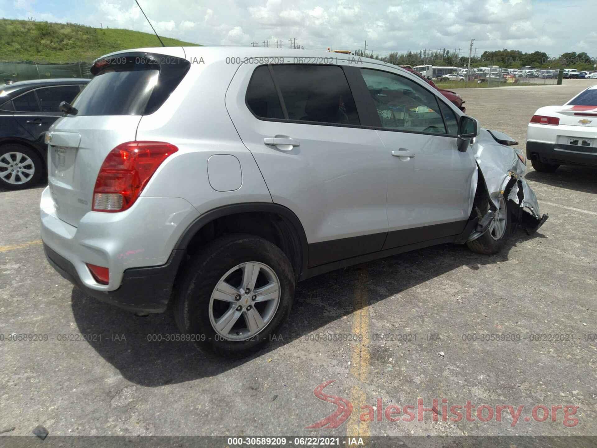 KL7CJKSB0LB318890 2020 CHEVROLET TRAX