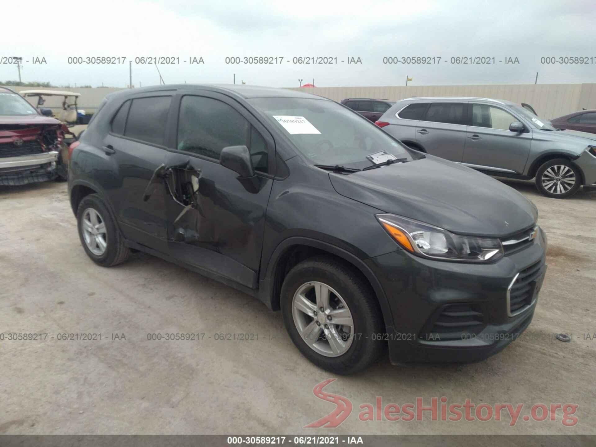 3GNCJKSB7KL308283 2019 CHEVROLET TRAX