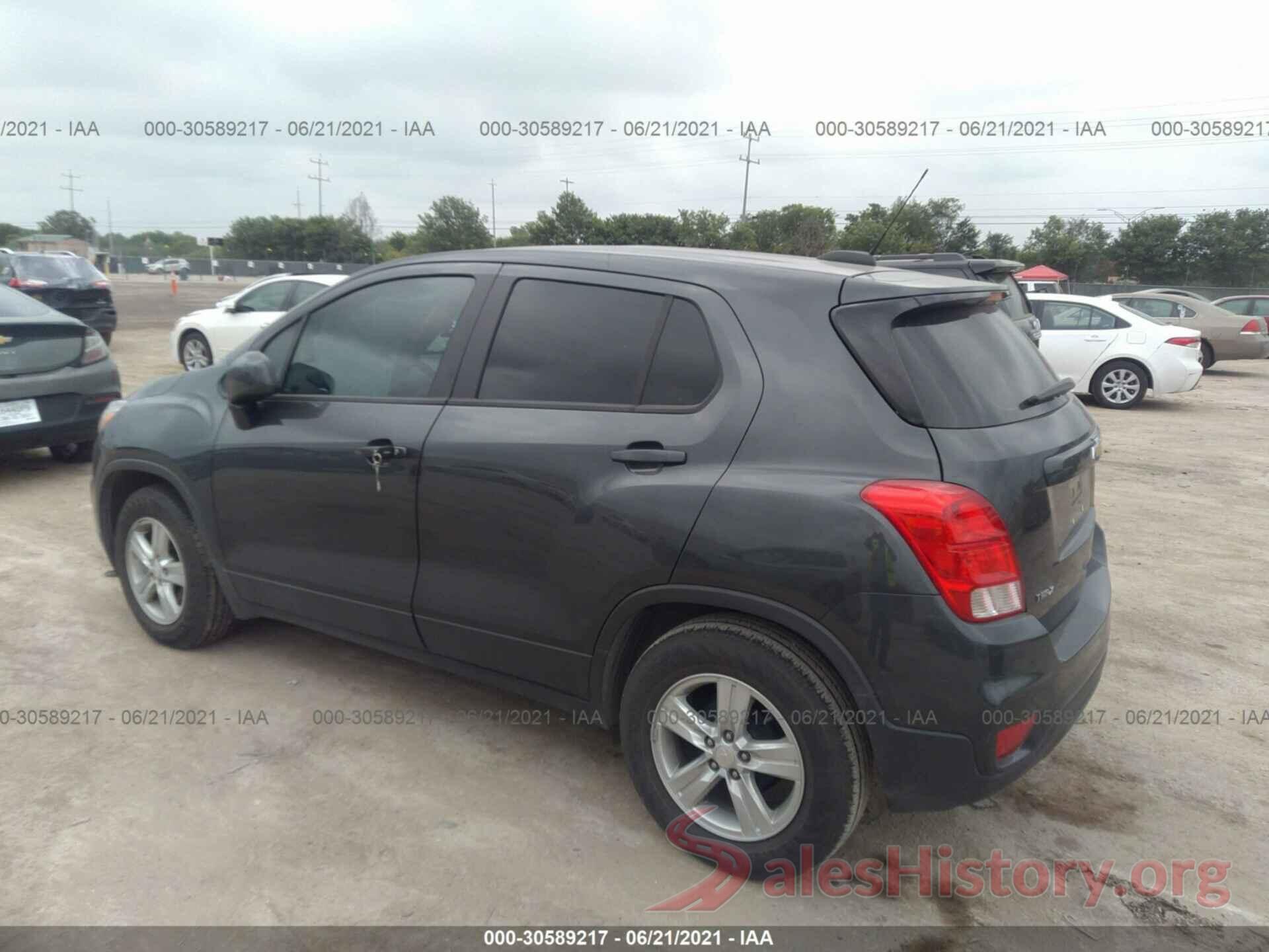 3GNCJKSB7KL308283 2019 CHEVROLET TRAX