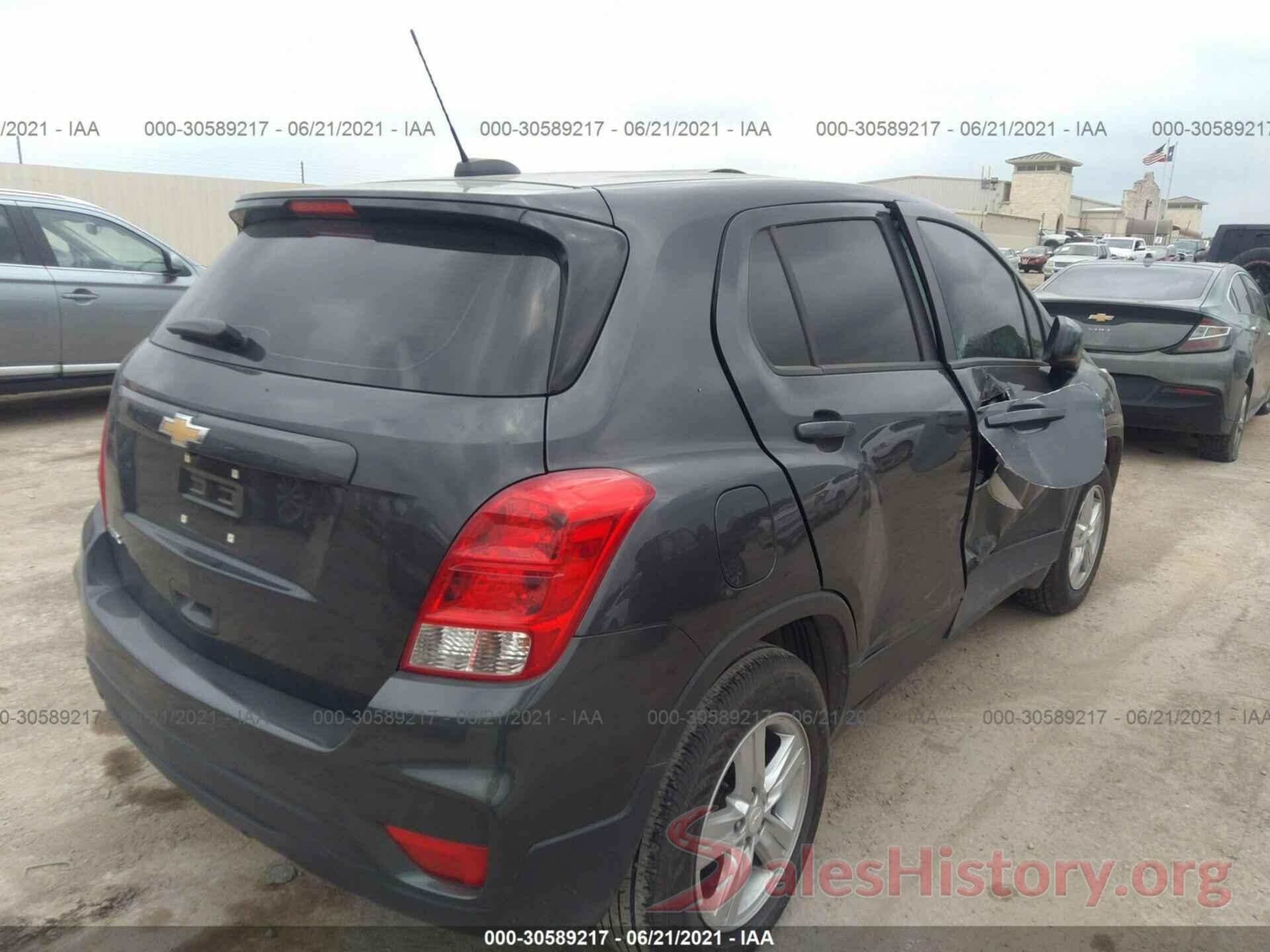 3GNCJKSB7KL308283 2019 CHEVROLET TRAX