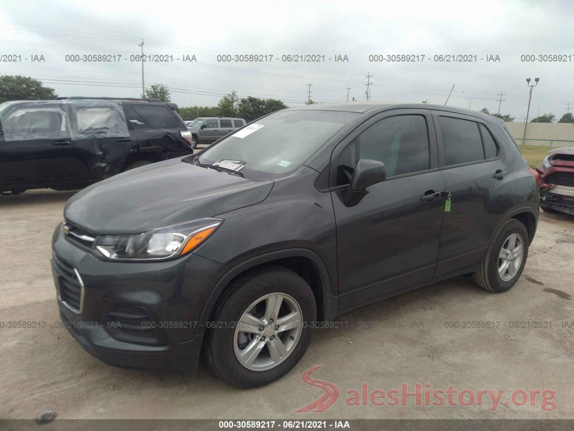 3GNCJKSB7KL308283 2019 CHEVROLET TRAX