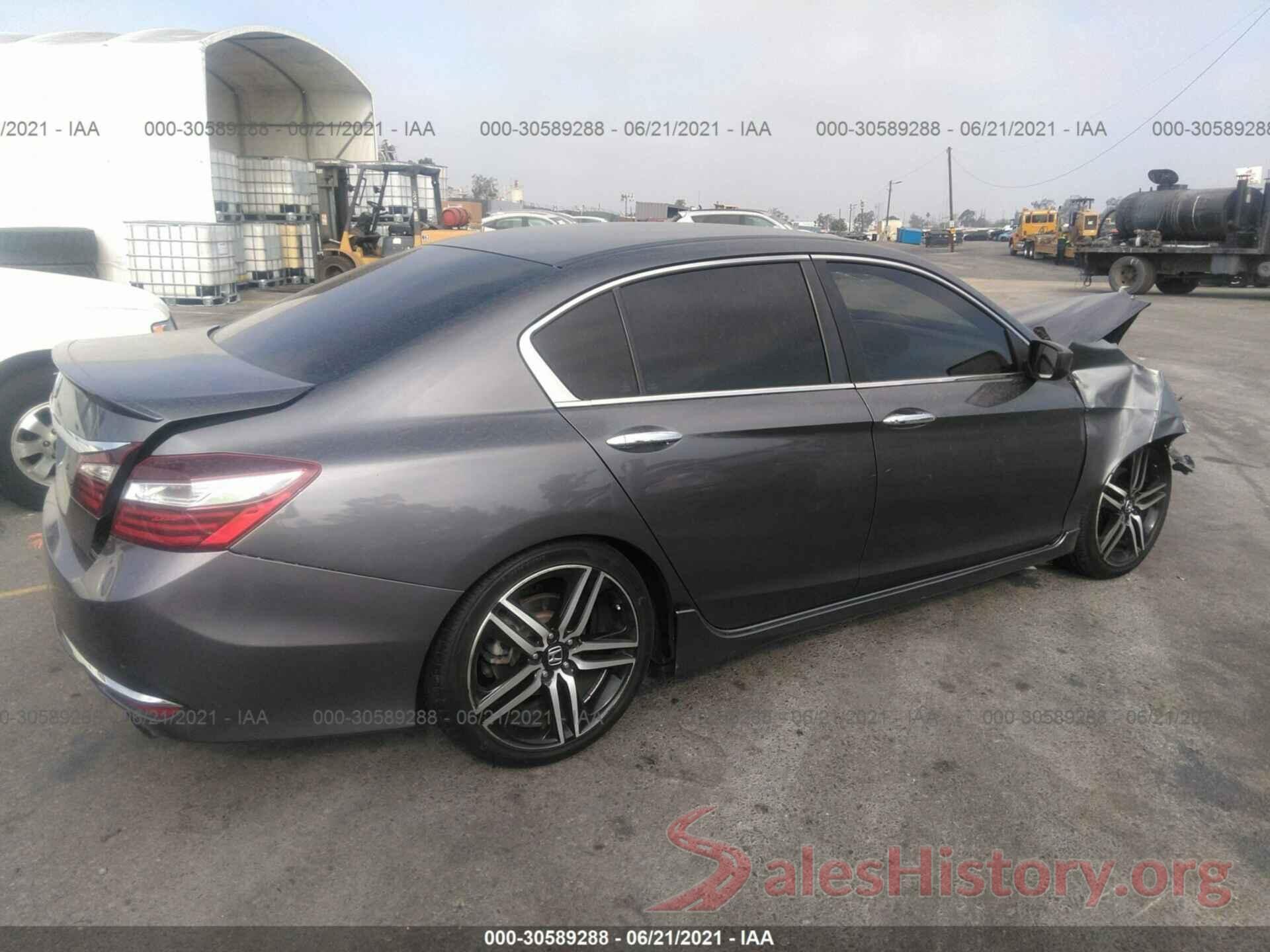 1HGCR2F55GA115944 2016 HONDA ACCORD SEDAN