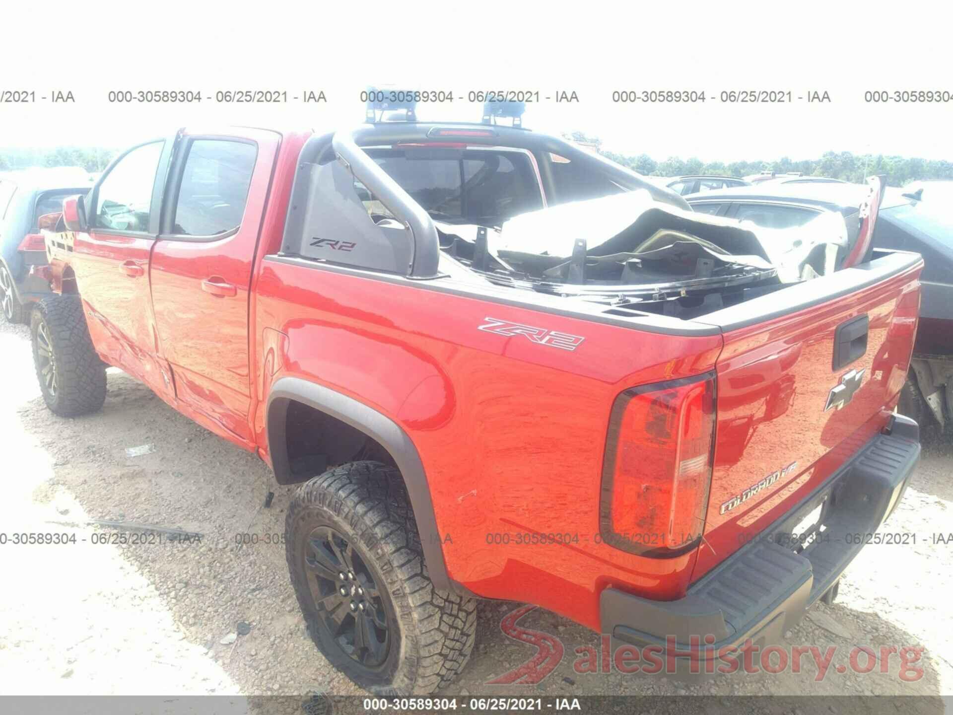 1GCGTEEN0K1278353 2019 CHEVROLET COLORADO