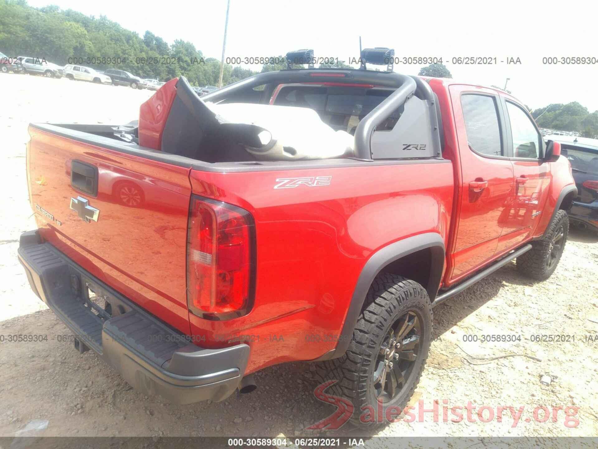 1GCGTEEN0K1278353 2019 CHEVROLET COLORADO