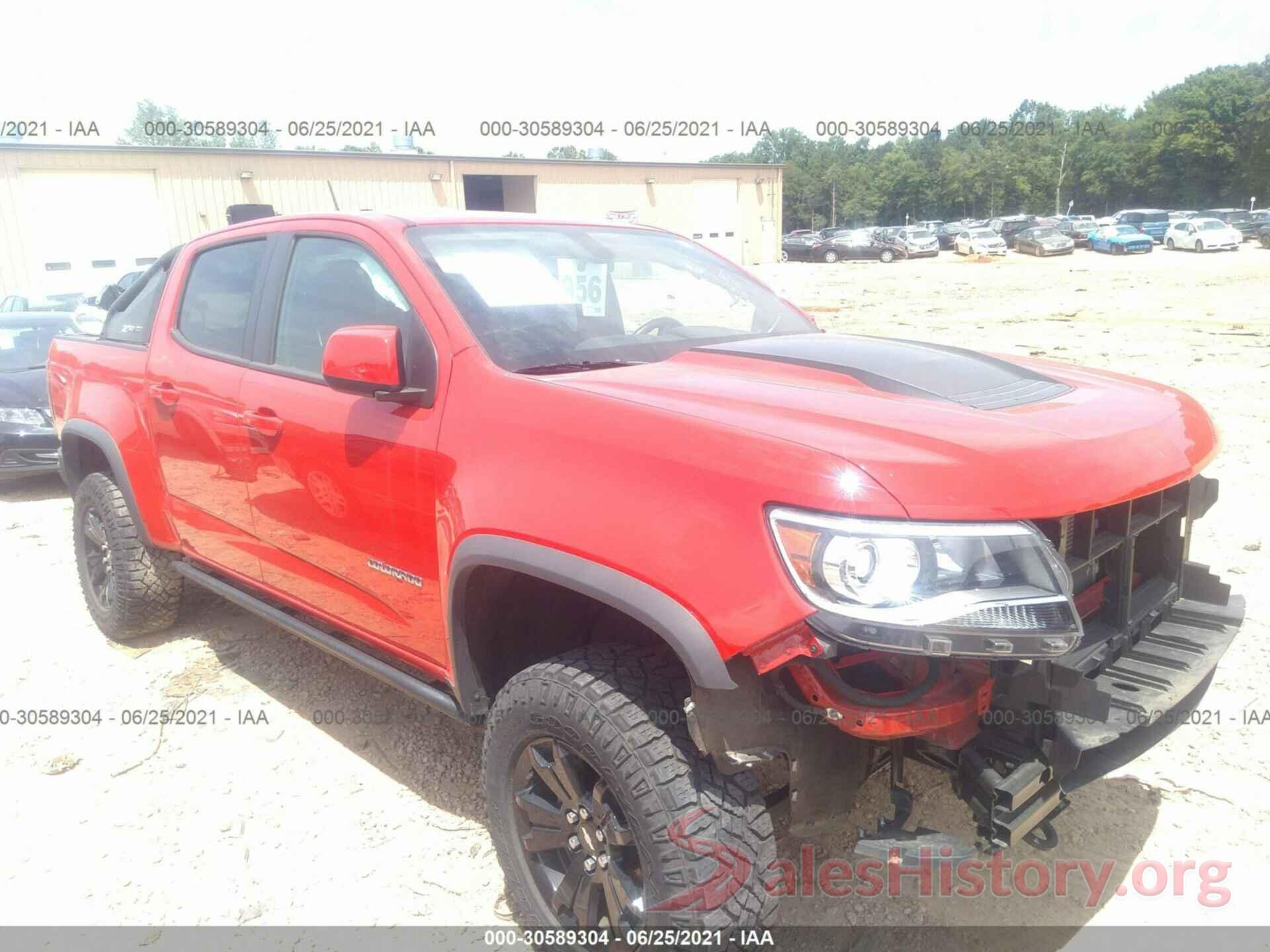 1GCGTEEN0K1278353 2019 CHEVROLET COLORADO