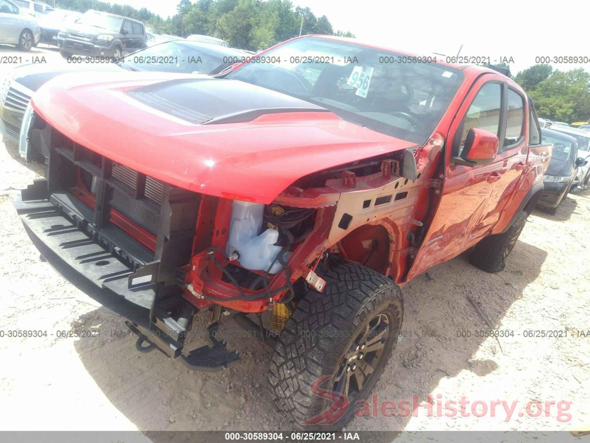 1GCGTEEN0K1278353 2019 CHEVROLET COLORADO