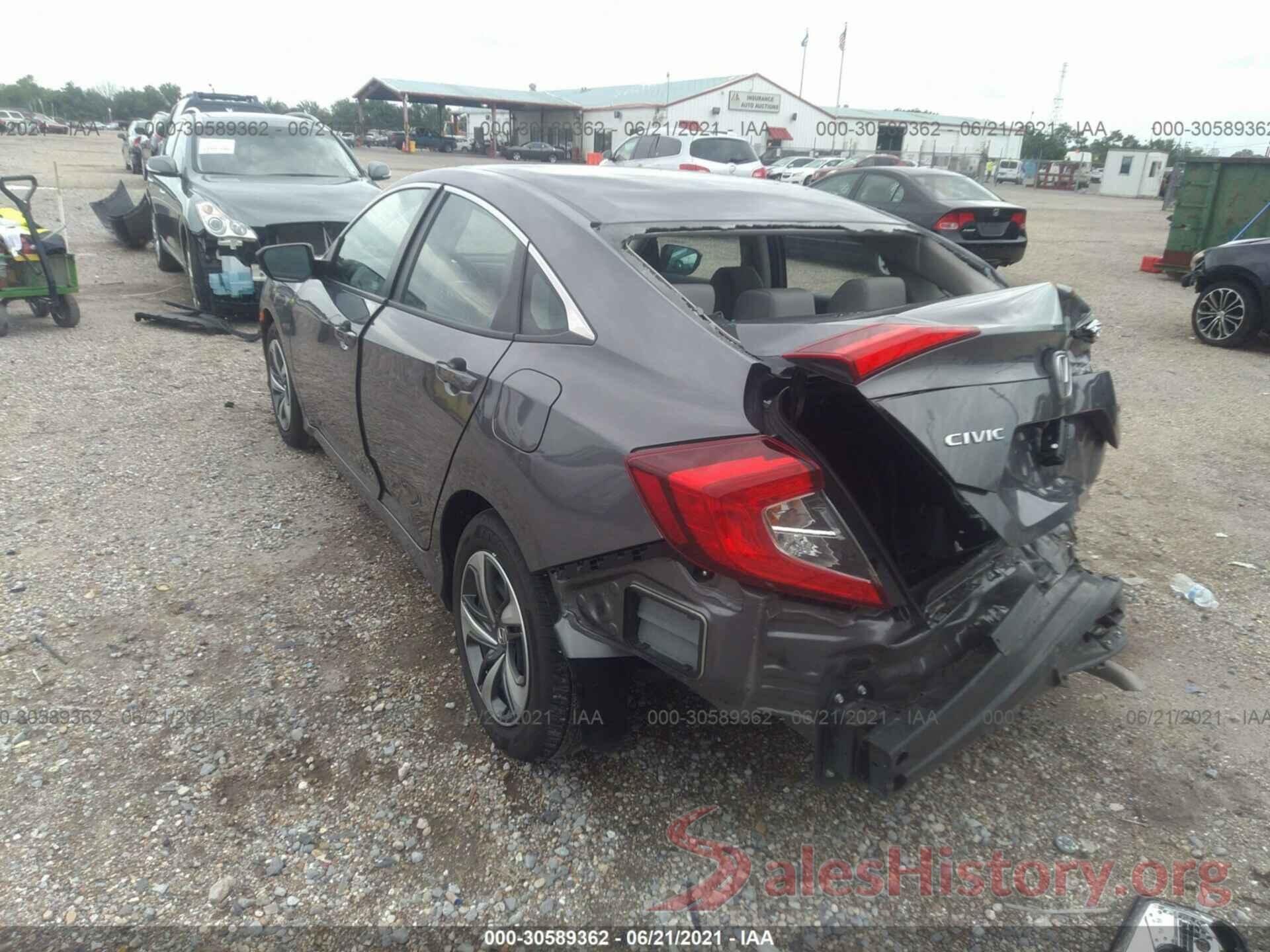 19XFC2F69LE005122 2020 HONDA CIVIC SEDAN