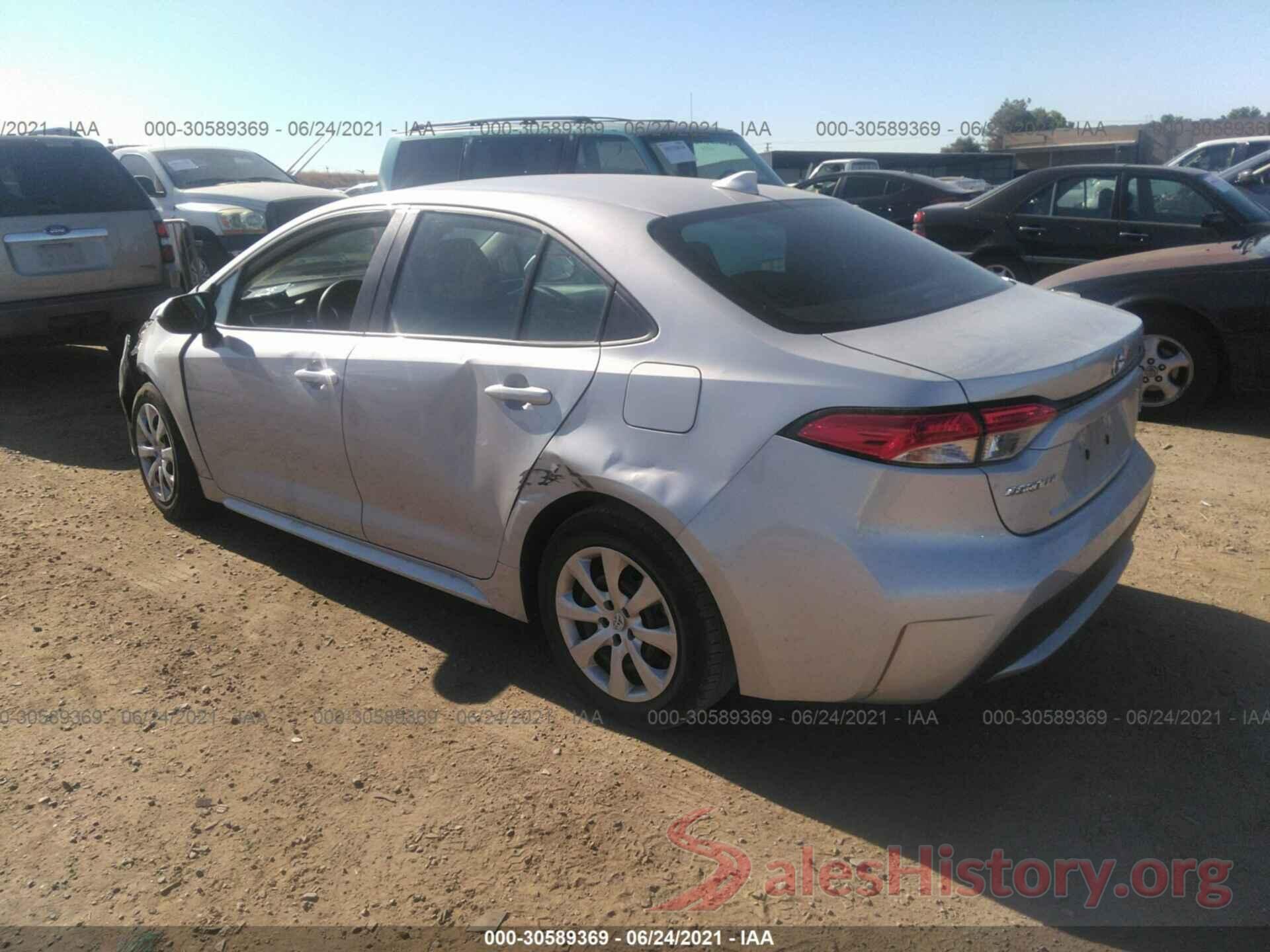 5YFEPMAE3MP173039 2021 TOYOTA COROLLA