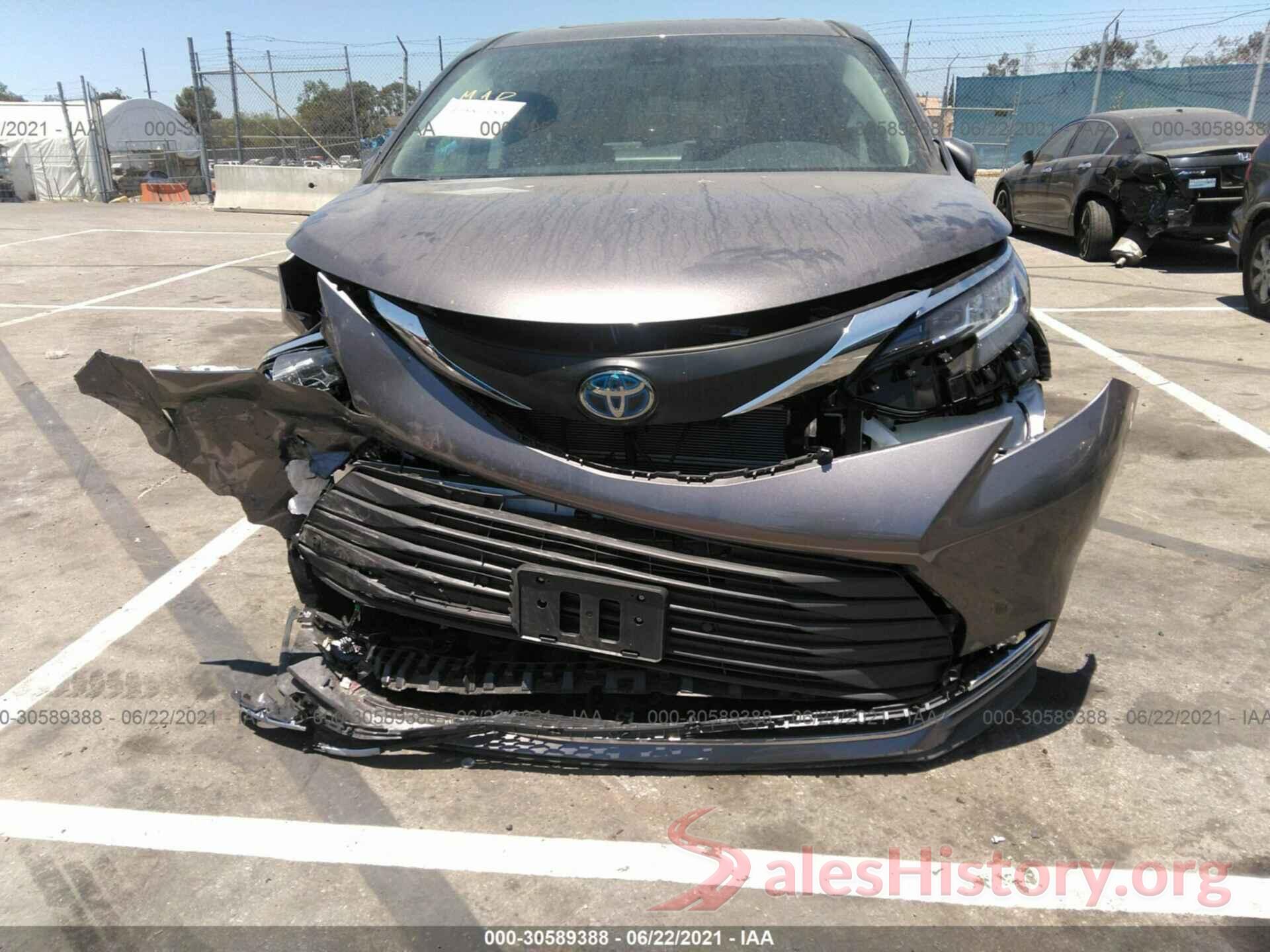 5TDJSKFC7MS022110 2021 TOYOTA SIENNA