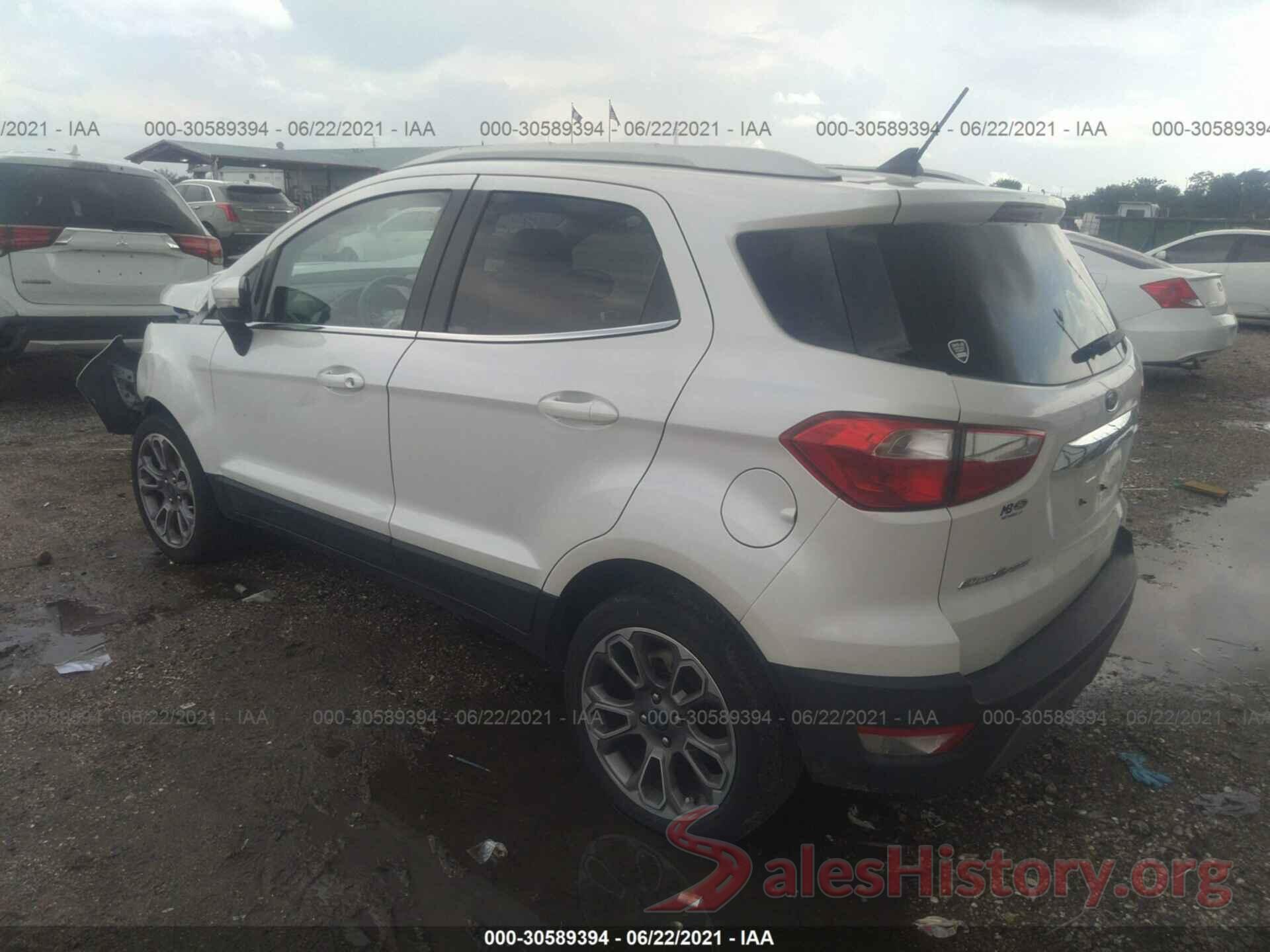 MAJ3S2KE5KC276791 2019 FORD ECOSPORT