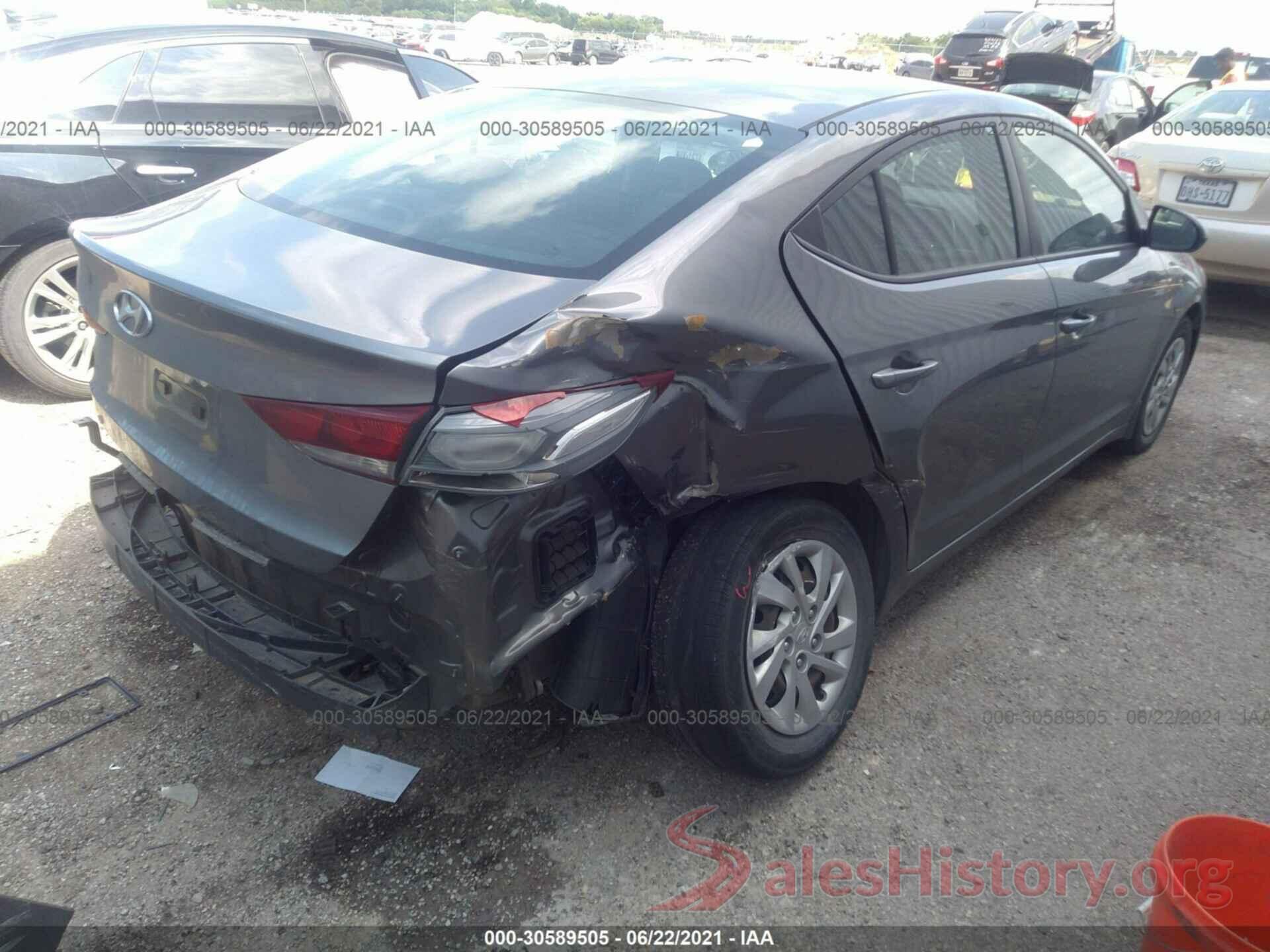 5NPD74LF7JH347365 2018 HYUNDAI ELANTRA