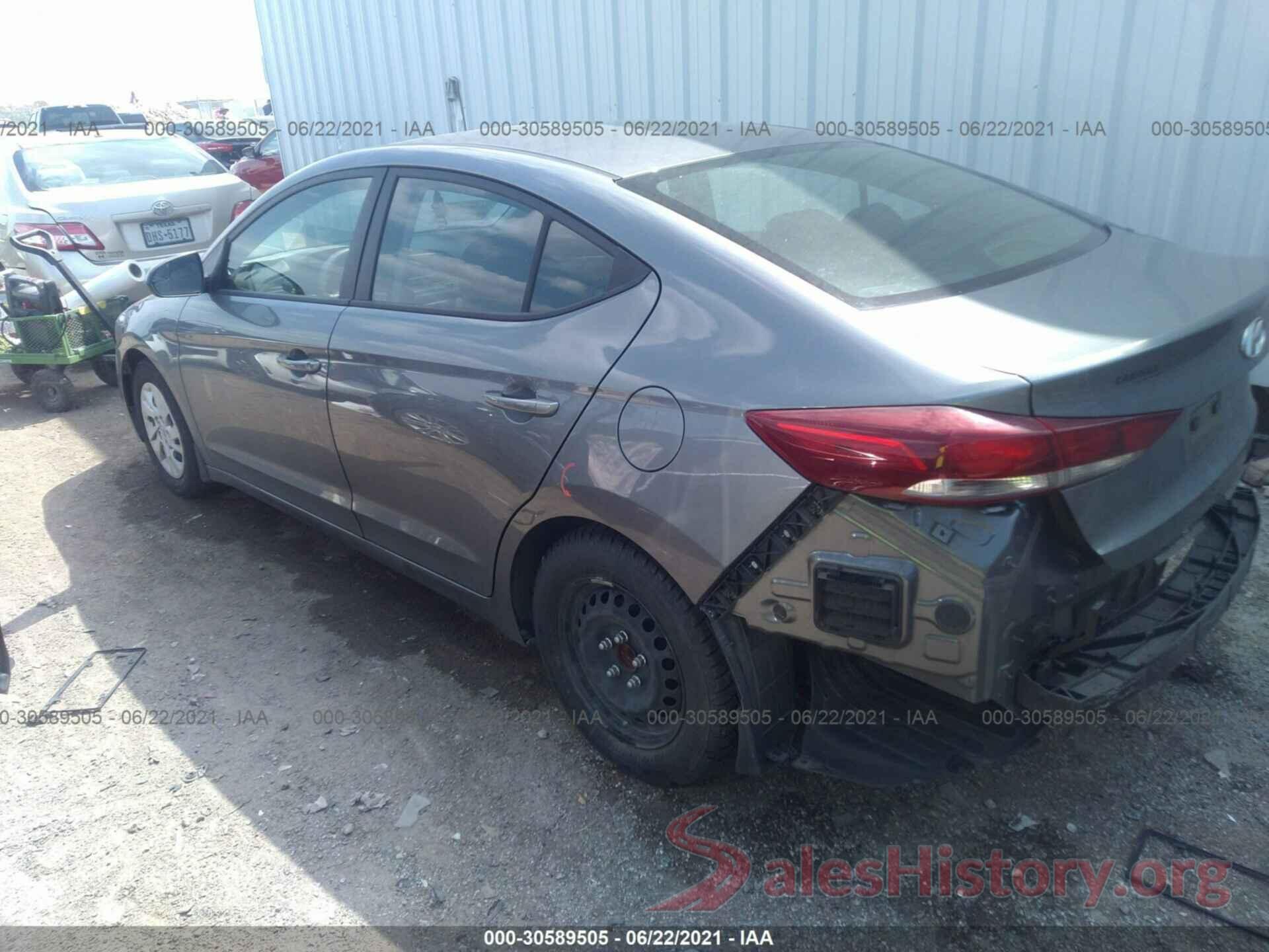 5NPD74LF7JH347365 2018 HYUNDAI ELANTRA