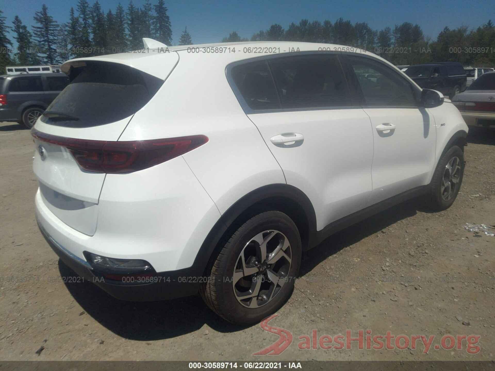 KNDPMCAC1M7893774 2021 KIA SPORTAGE