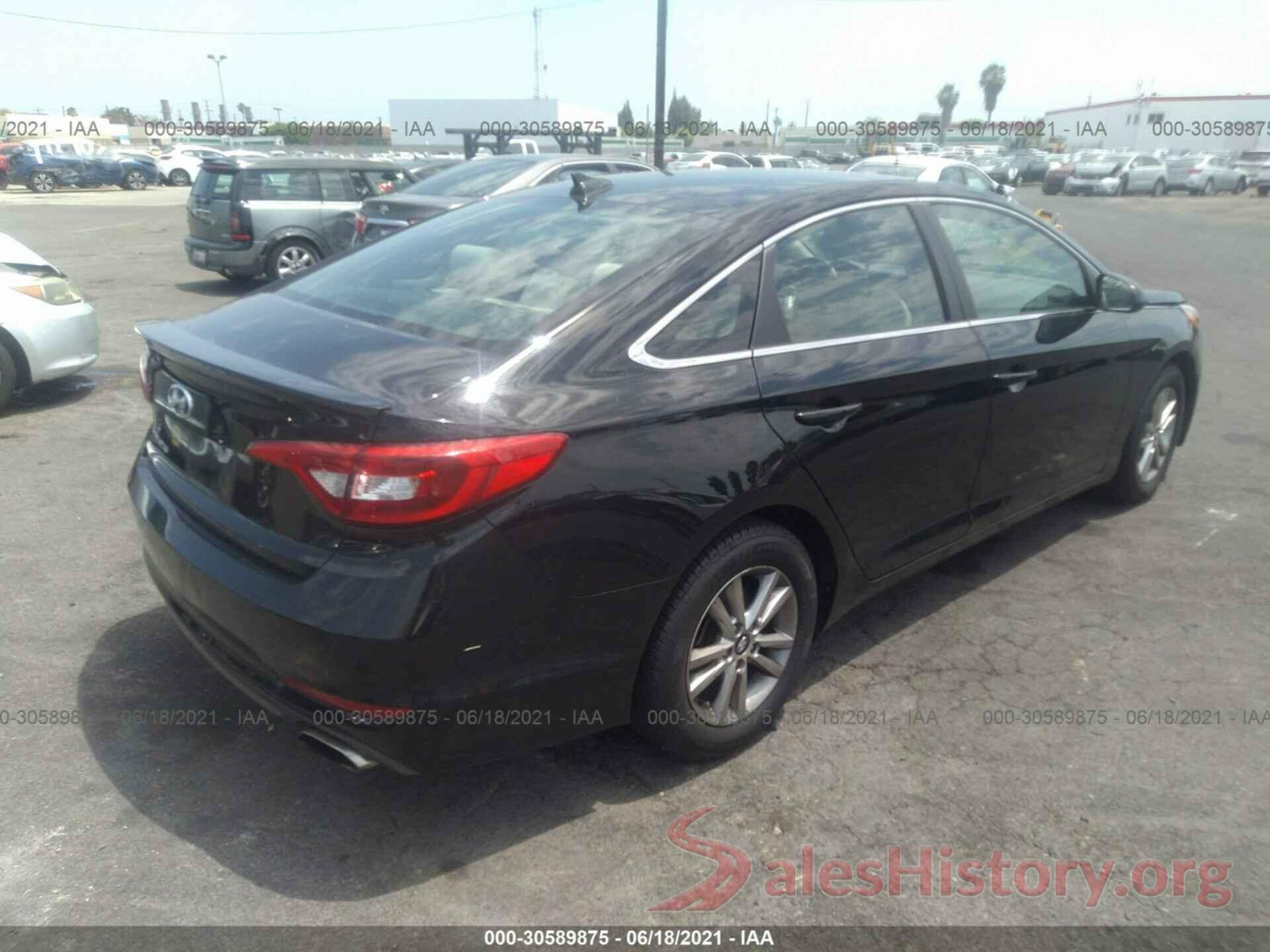 5NPE24AF6HH502584 2017 HYUNDAI SONATA