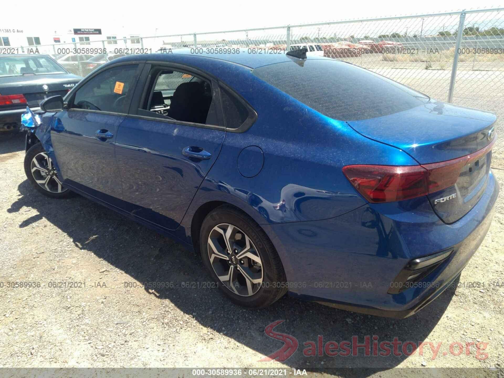 3KPF24AD9LE182936 2020 KIA FORTE