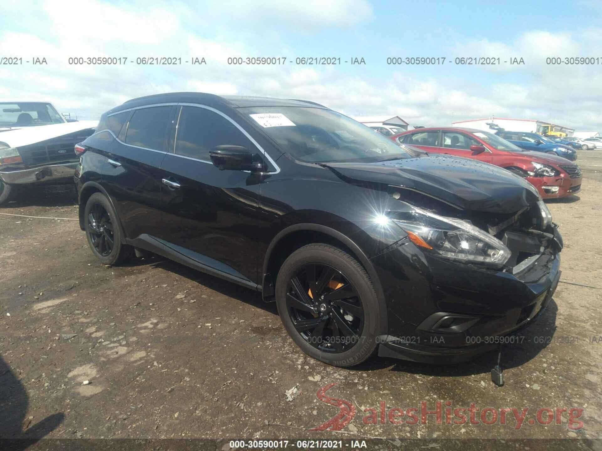 5N1AZ2MH2JN199557 2018 NISSAN MURANO