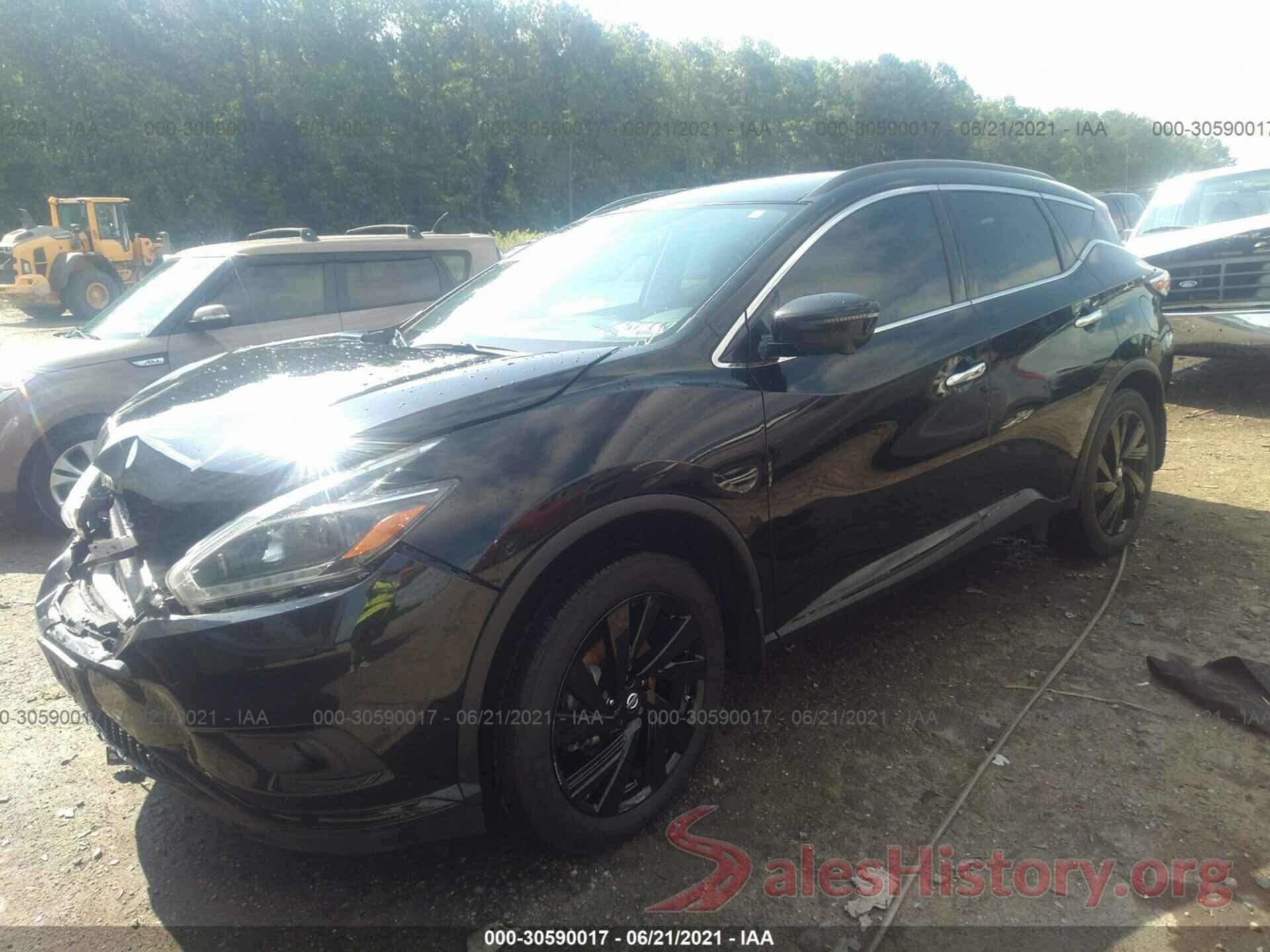 5N1AZ2MH2JN199557 2018 NISSAN MURANO