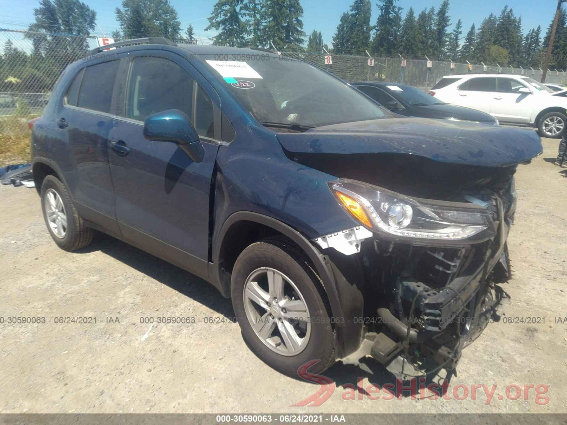 KL7CJPSB2LB326275 2020 CHEVROLET TRAX