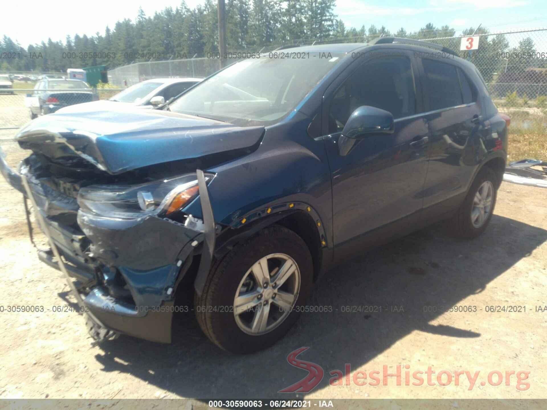 KL7CJPSB2LB326275 2020 CHEVROLET TRAX