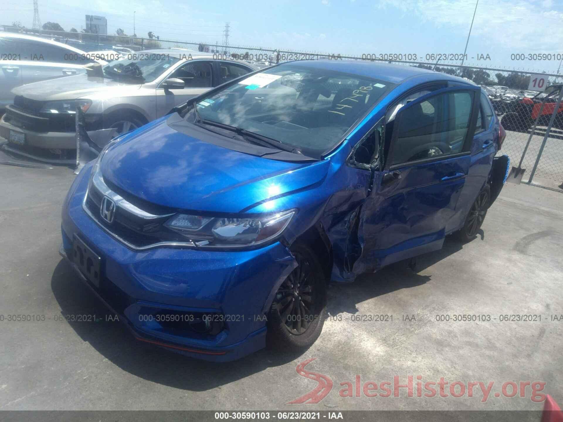 3HGGK5H66LM707024 2020 HONDA FIT