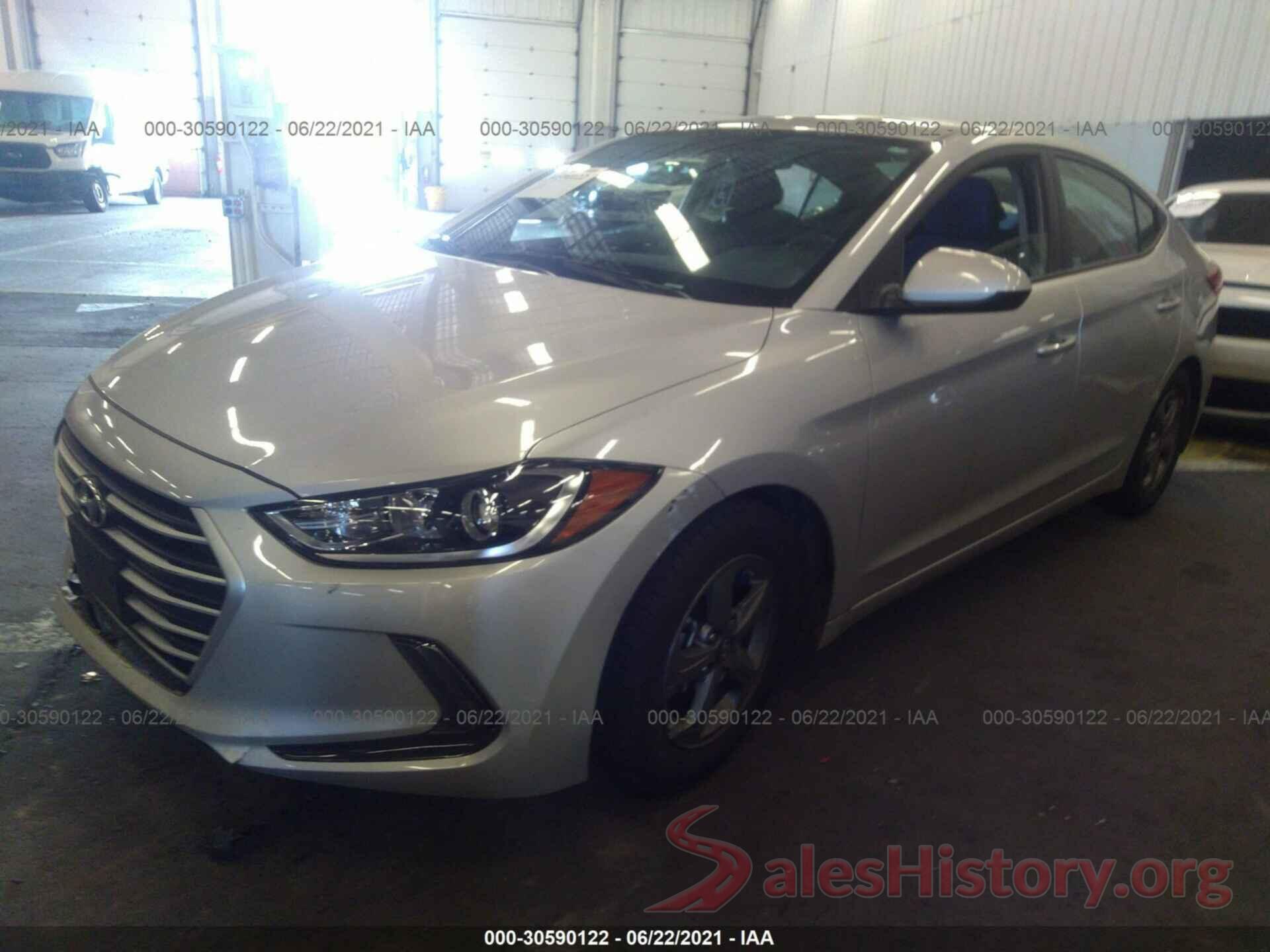 5NPD94LA2JH274193 2018 HYUNDAI ELANTRA